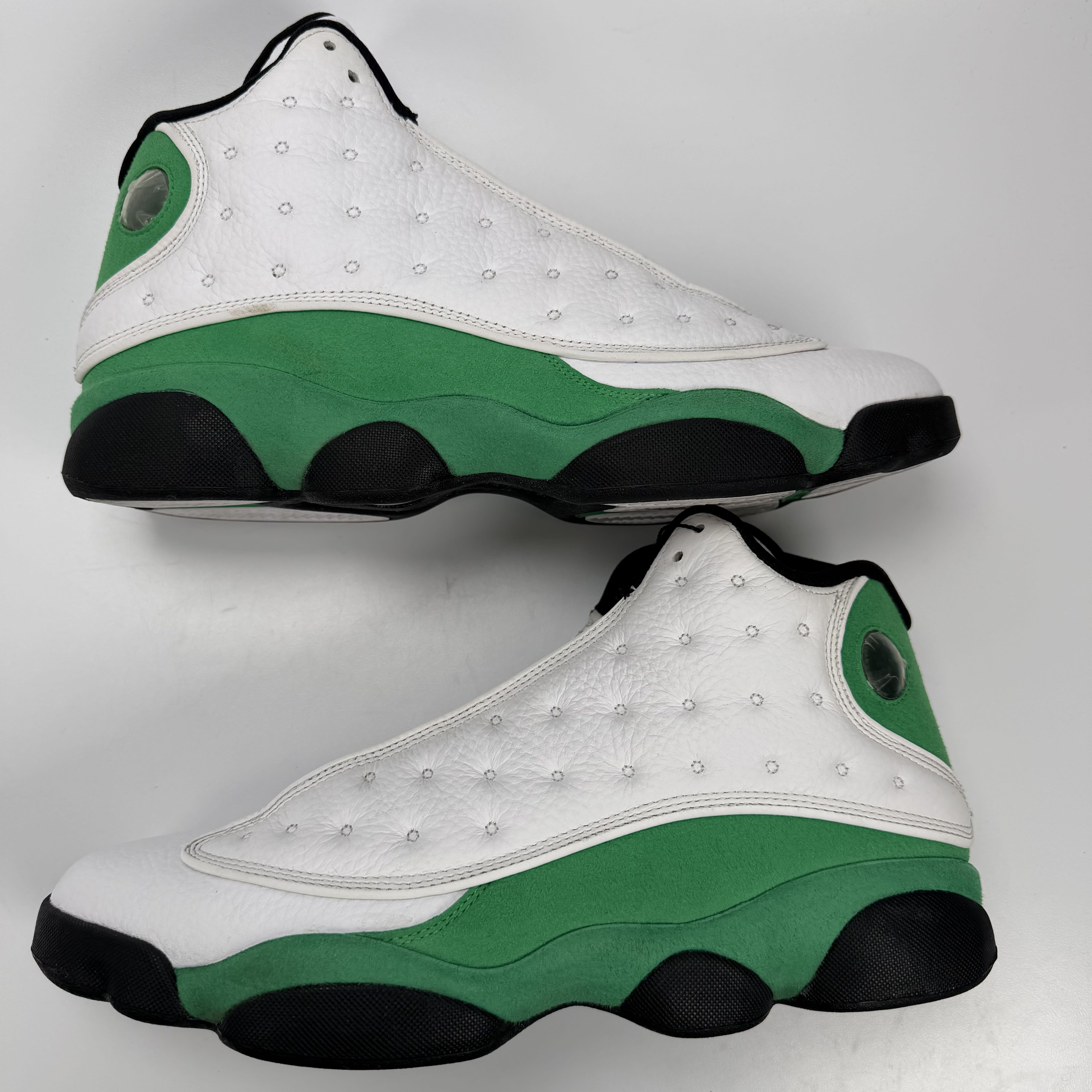 SP539 Jordan 13 Retro White Lucky Green