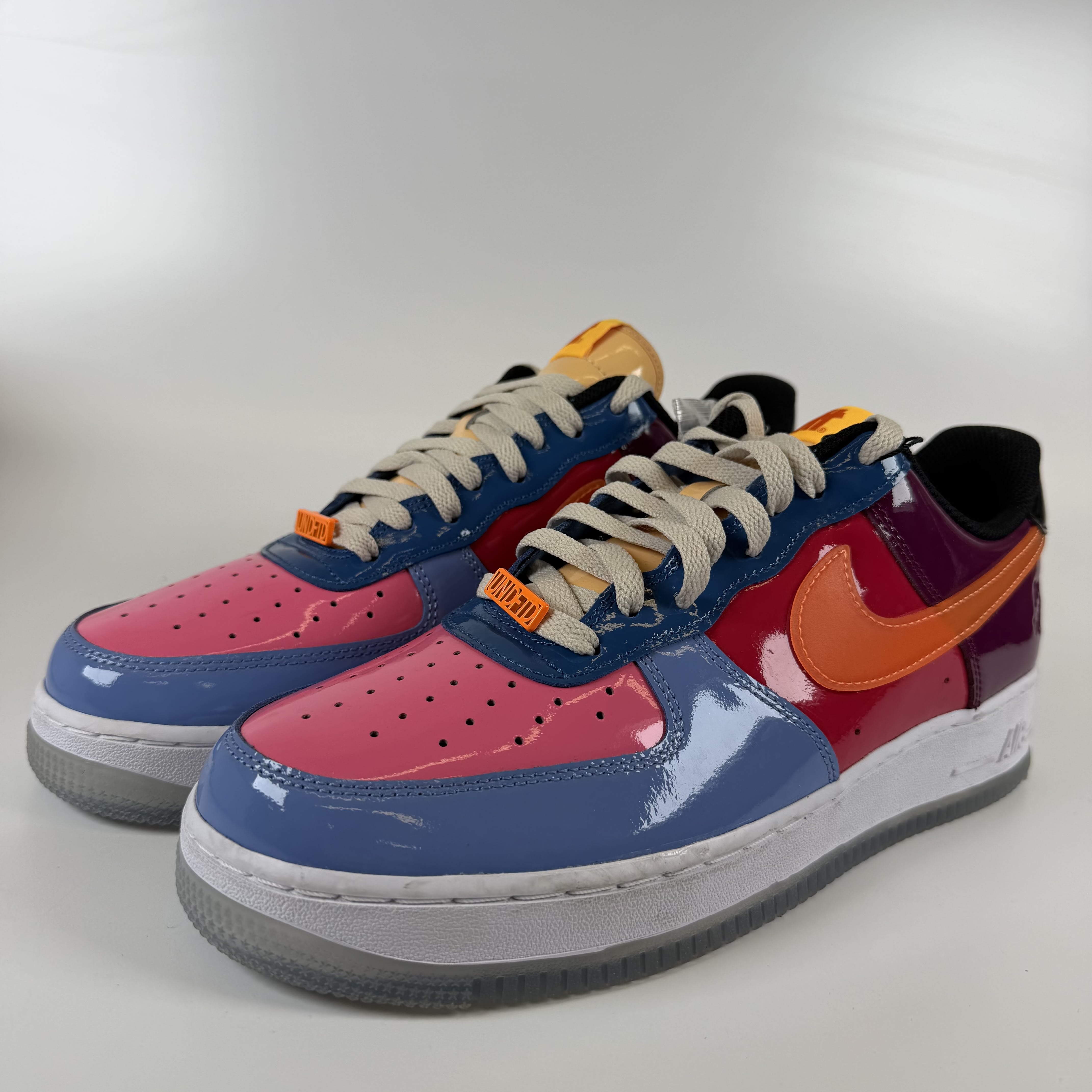 SP6778 Nike Air Force 1 Low SP Undefeated Multi-Patent Total Orange