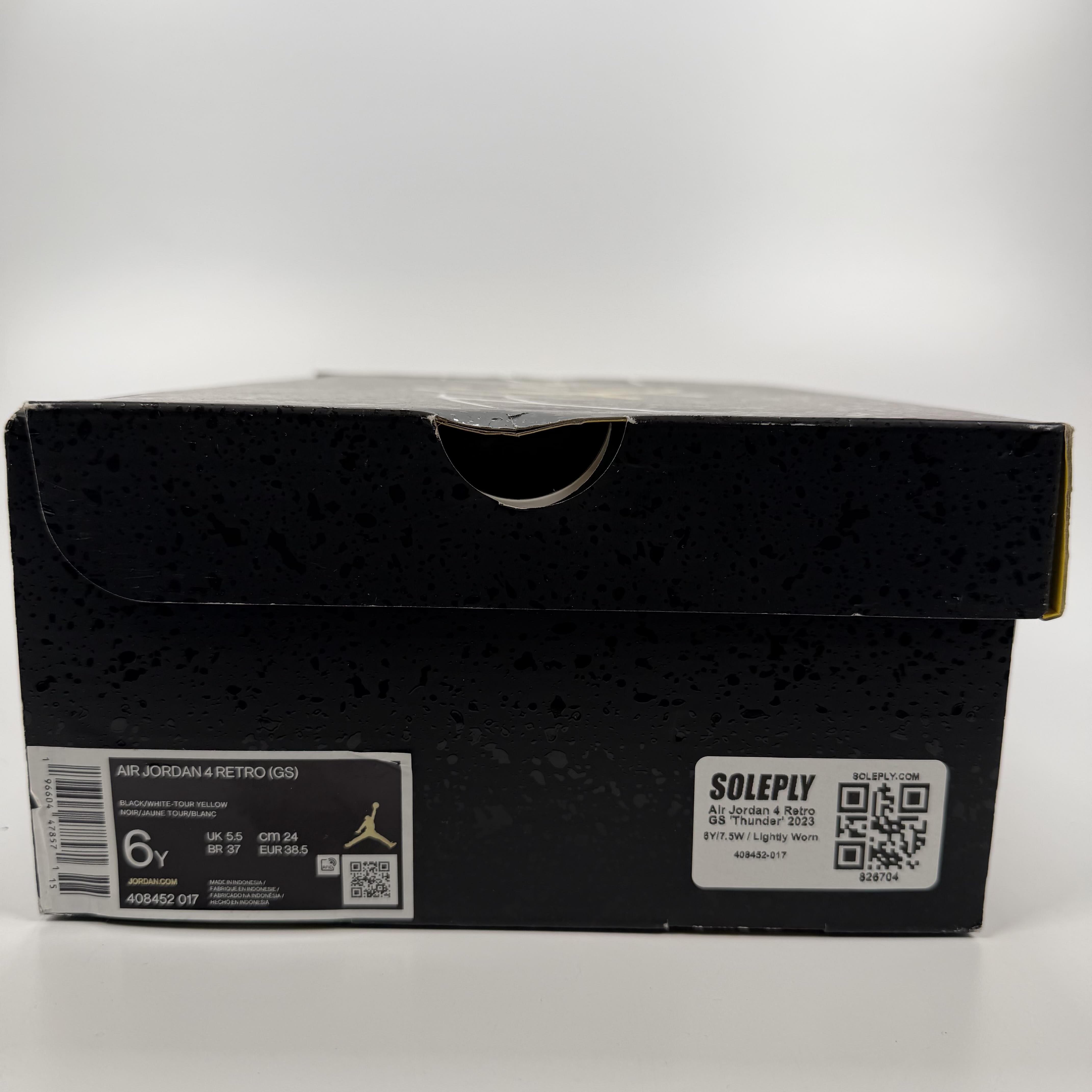 826704 Jordan 4 Retro Thunder (2023) (GS)