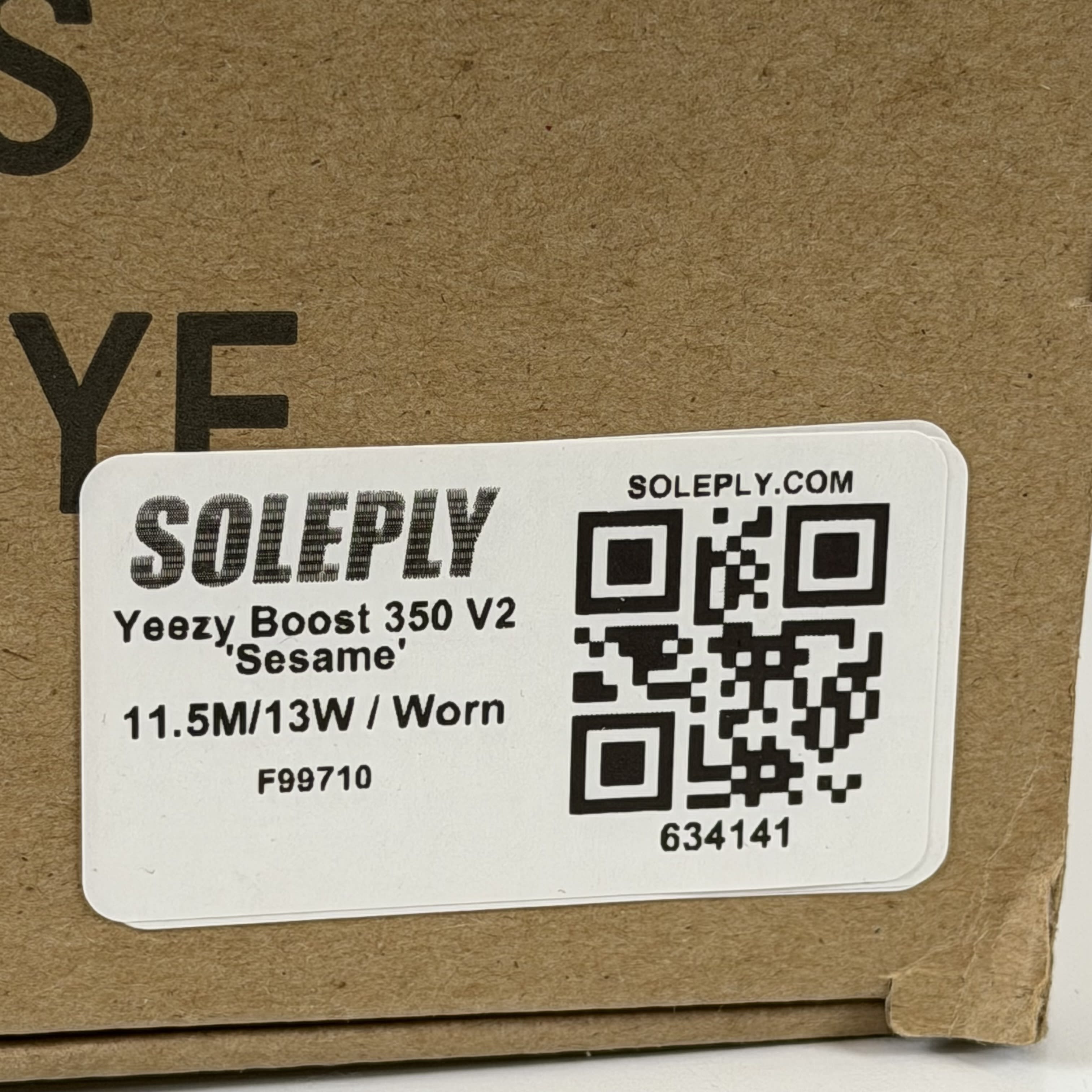 634141 adidas Yeezy Boost 350 V2 Sesame