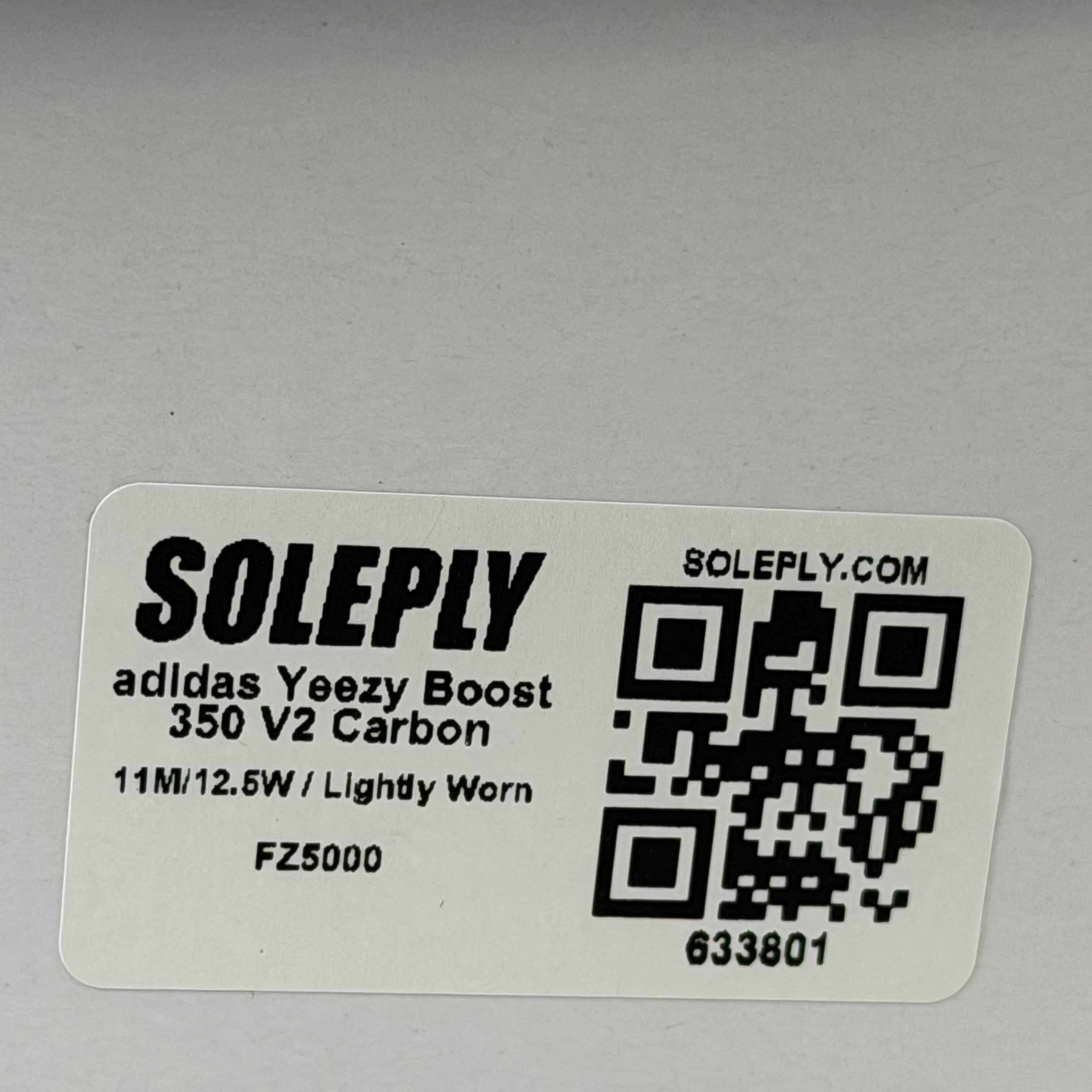 633801 adidas Yeezy Boost 350 V2 Carbon