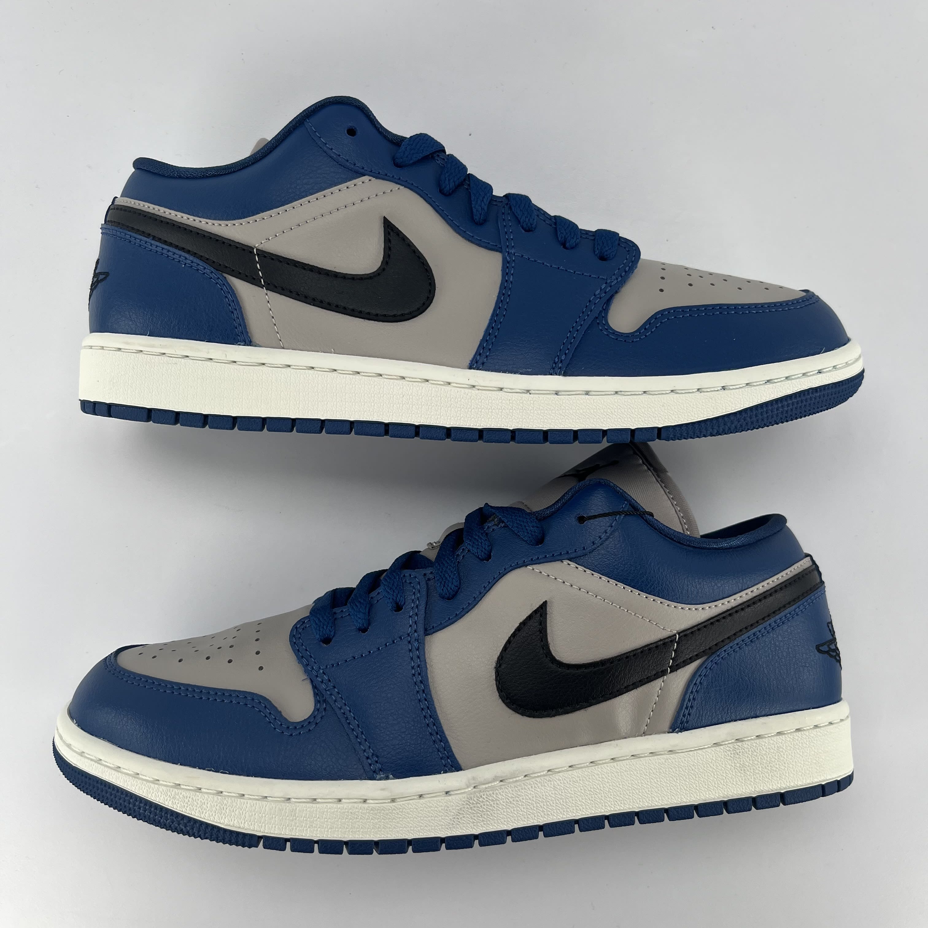340126 Jordan 1 Low French Blue College Grey (Women's)
