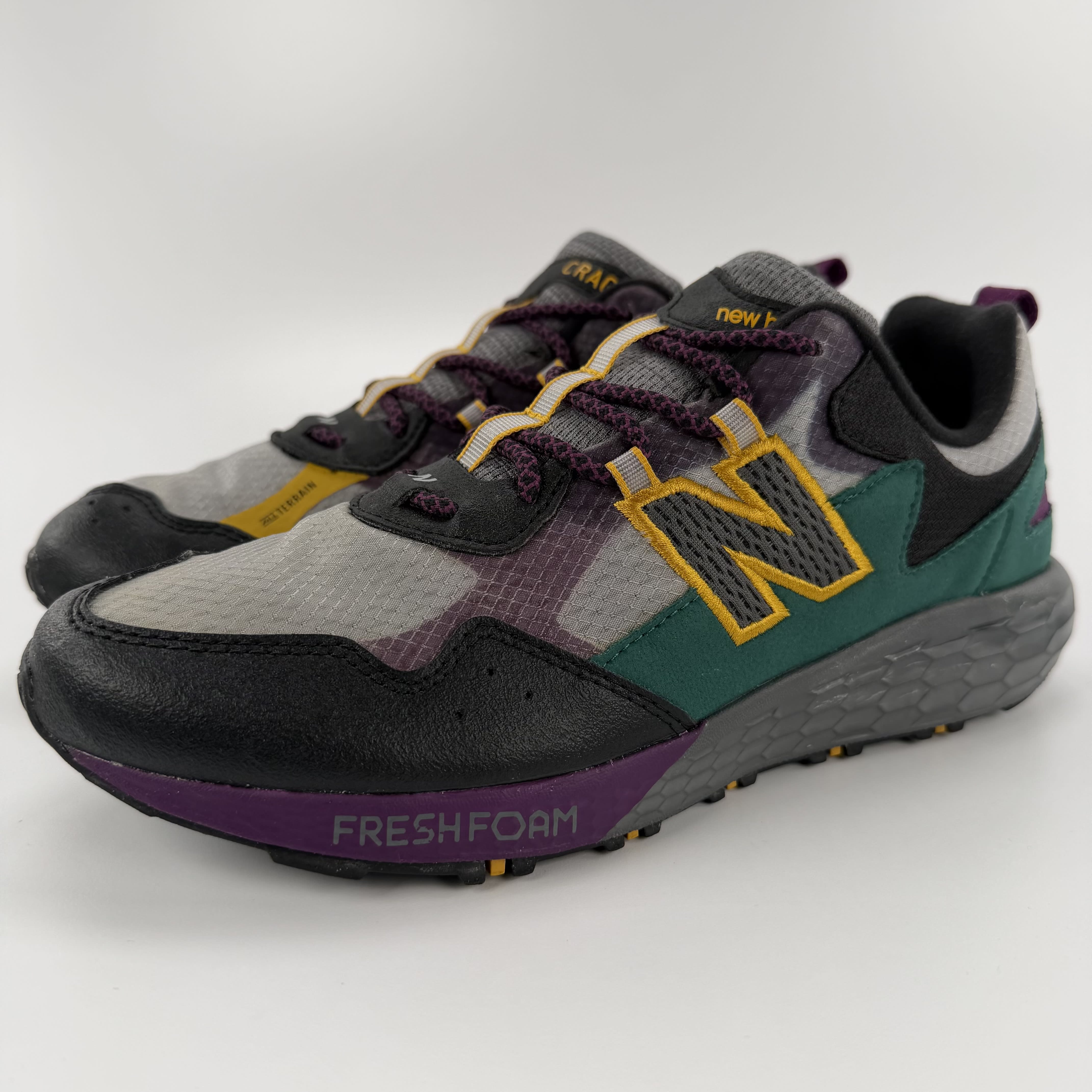 632223 New BalanceFresh Foam Crag 'Black Green'