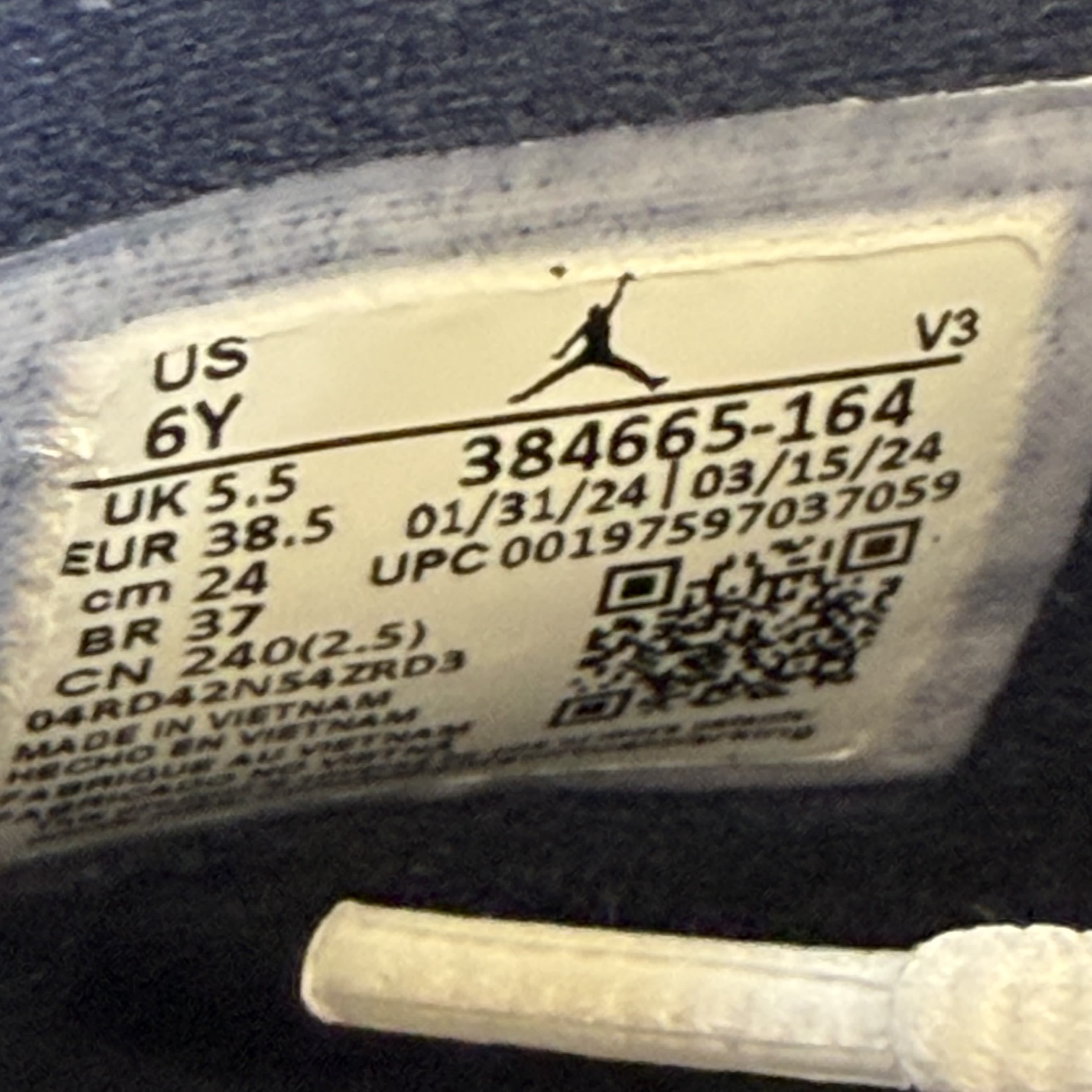 SP6960 Jordan 6 Retro Olympic (2024) (GS)