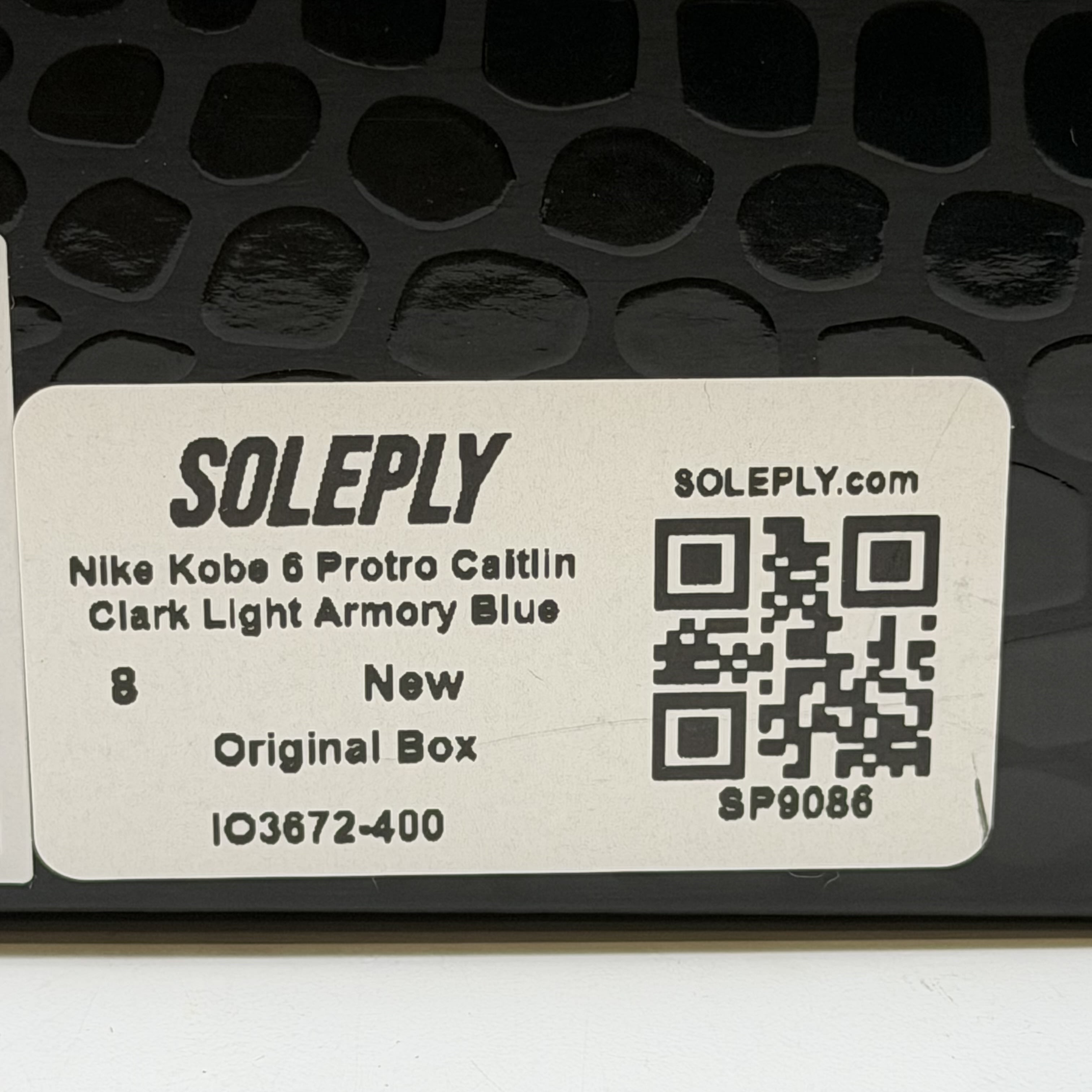 SP9086 Nike Kobe 6 Protro Caitlin Clark Light Armory Blue