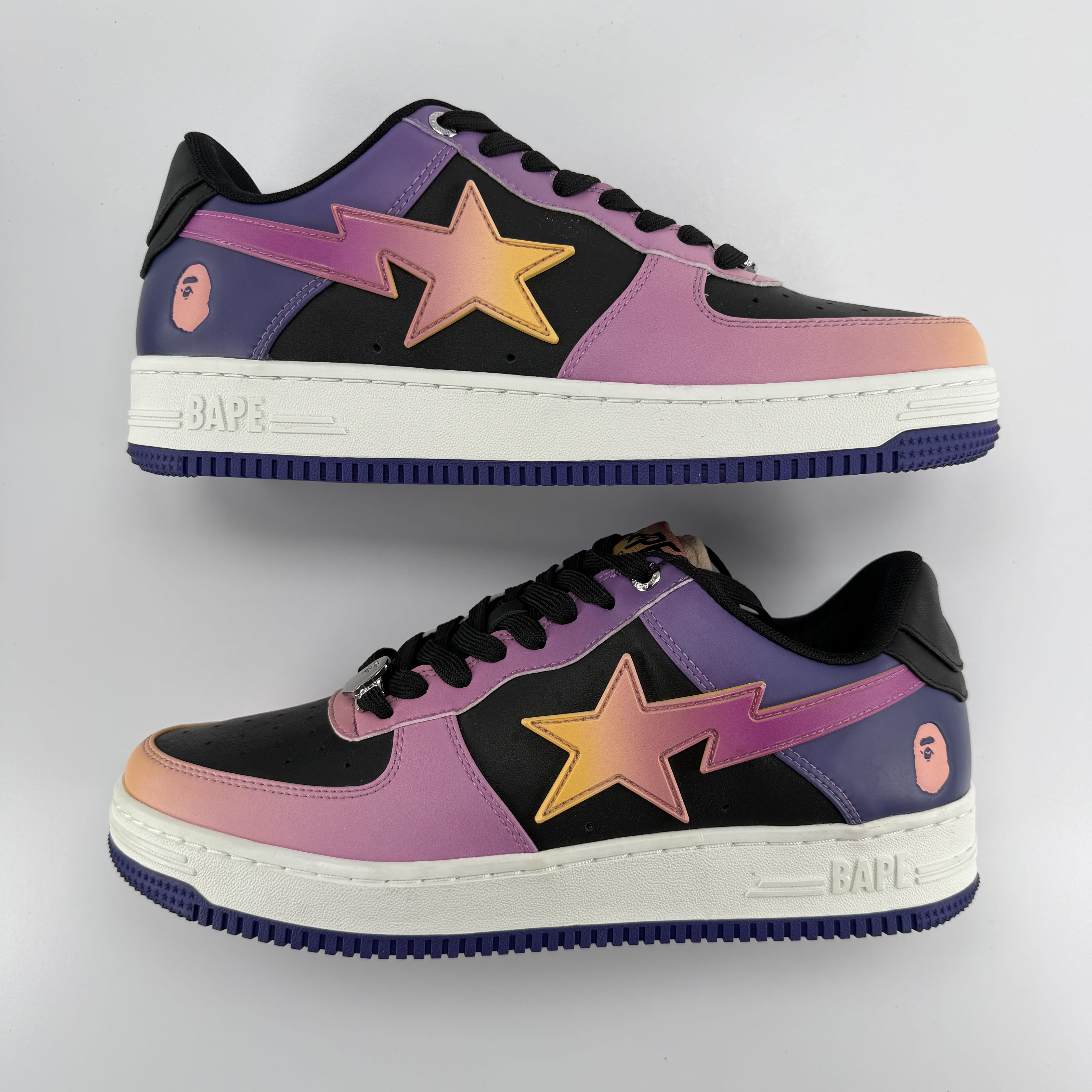 SP4814 A Bathing Ape Bape Sta Purple Gradation
