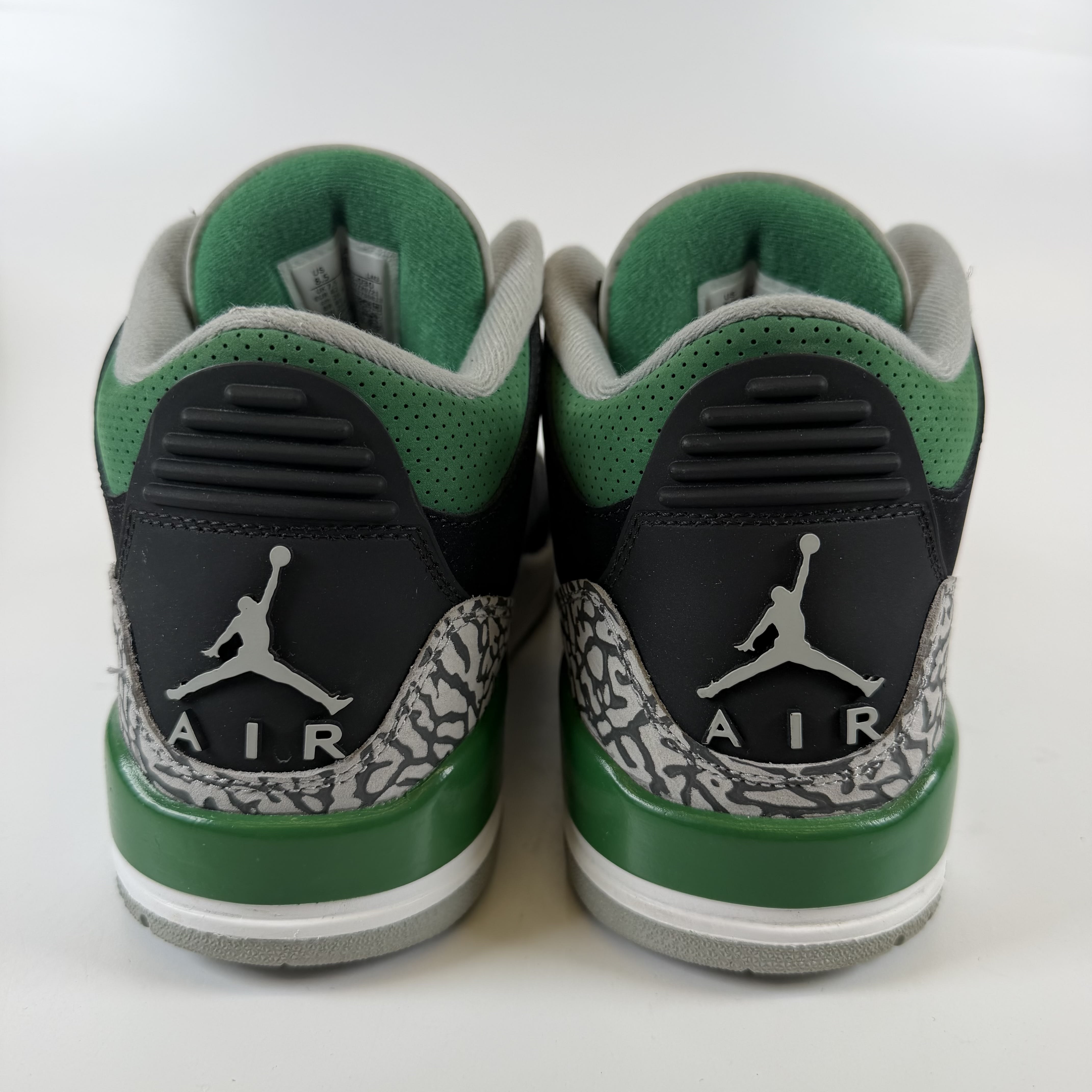 800163 Jordan 3 Retro Pine Green