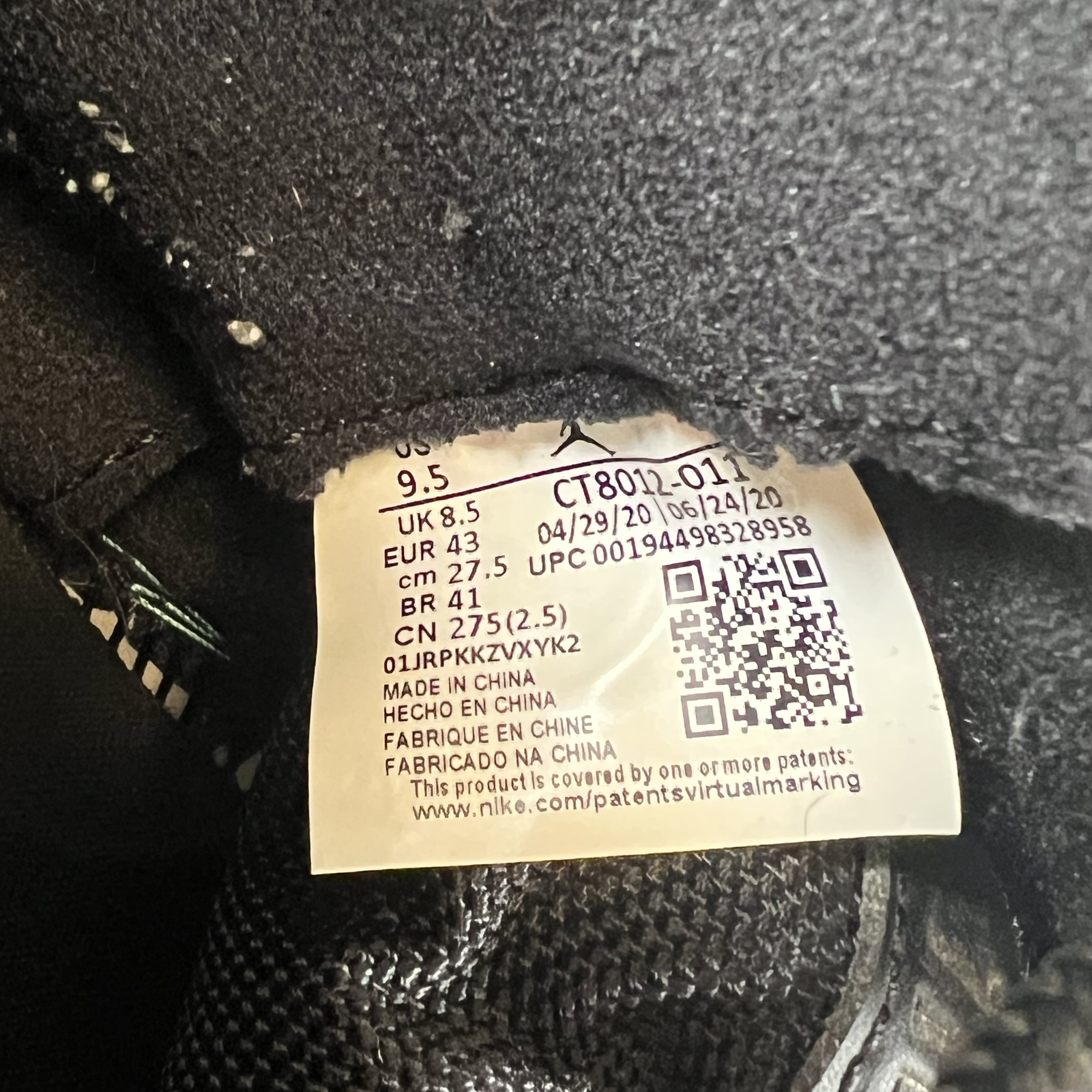 SP10678 Jordan 11 Retro Jubilee 25th Anniversary