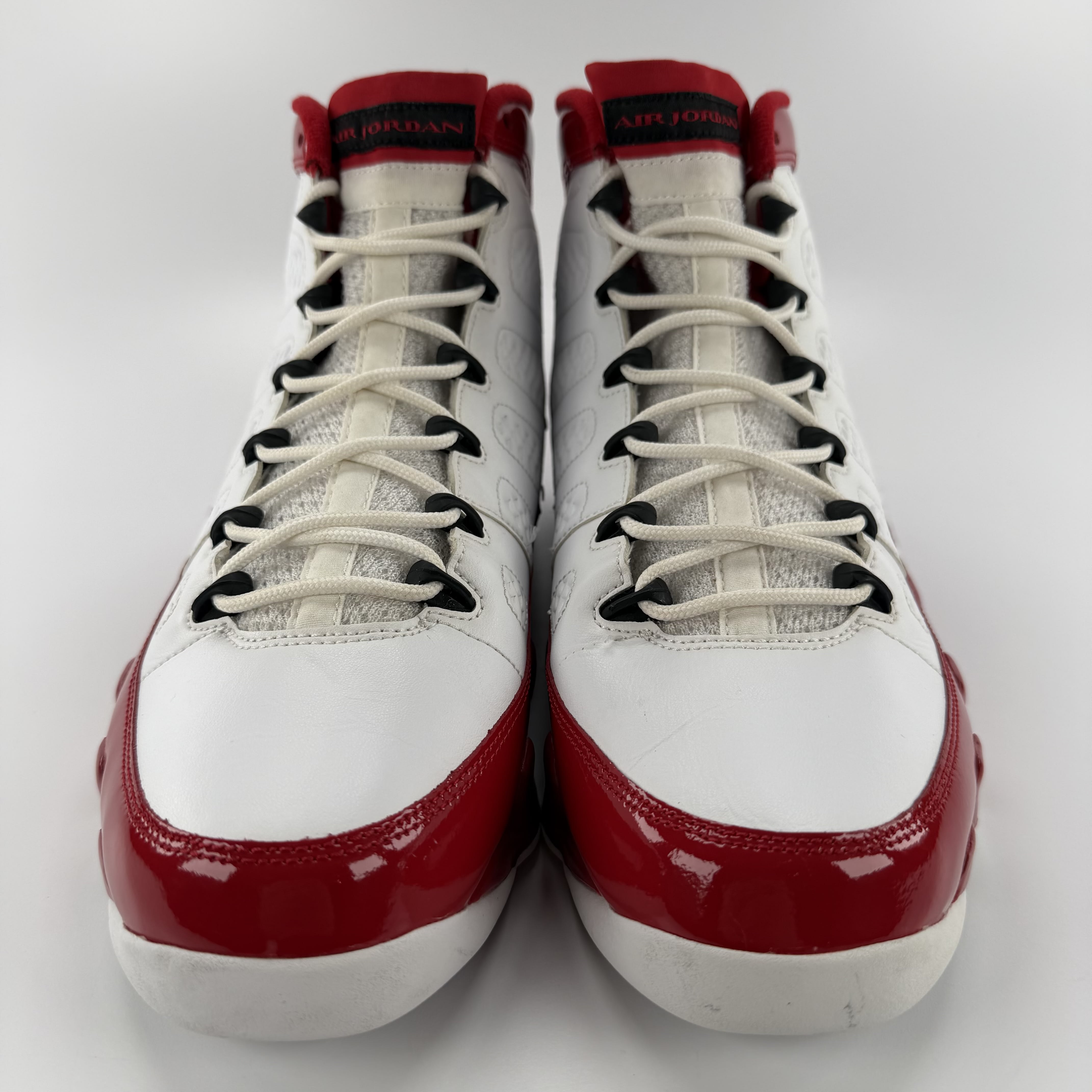459145 Jordan 9 Retro White Gym Red