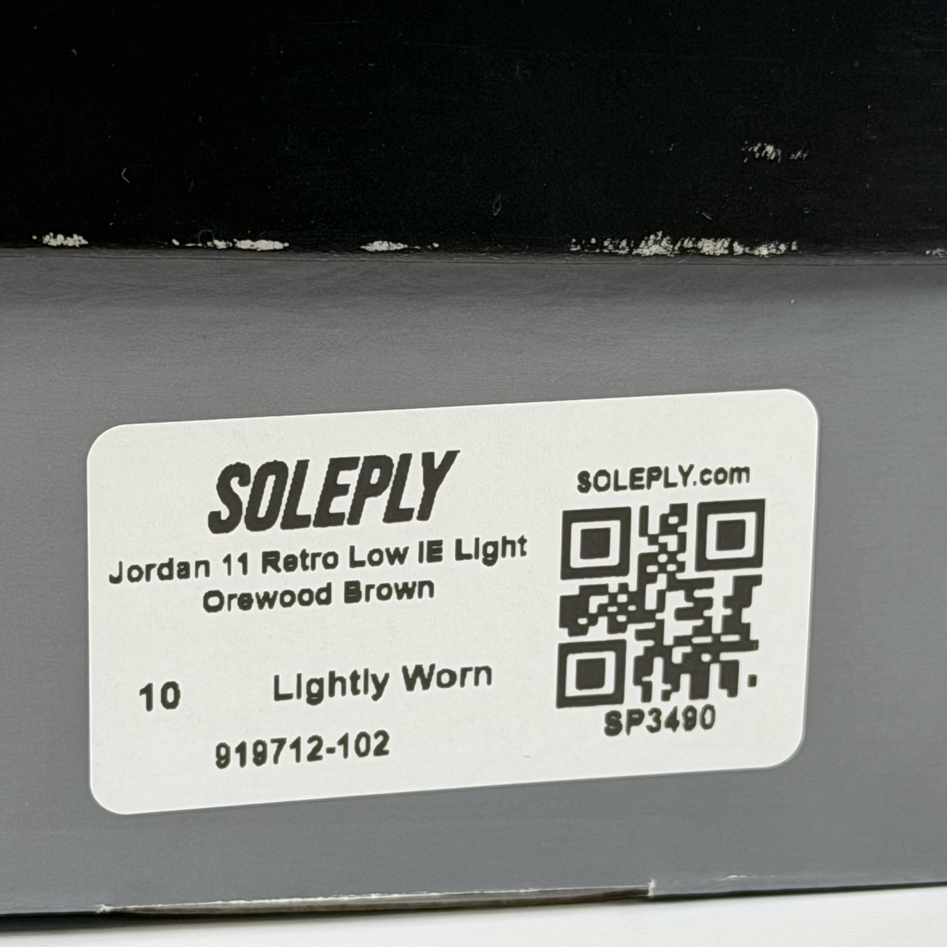 SP3490 Jordan 11 Retro Low IE Light Orewood Brown