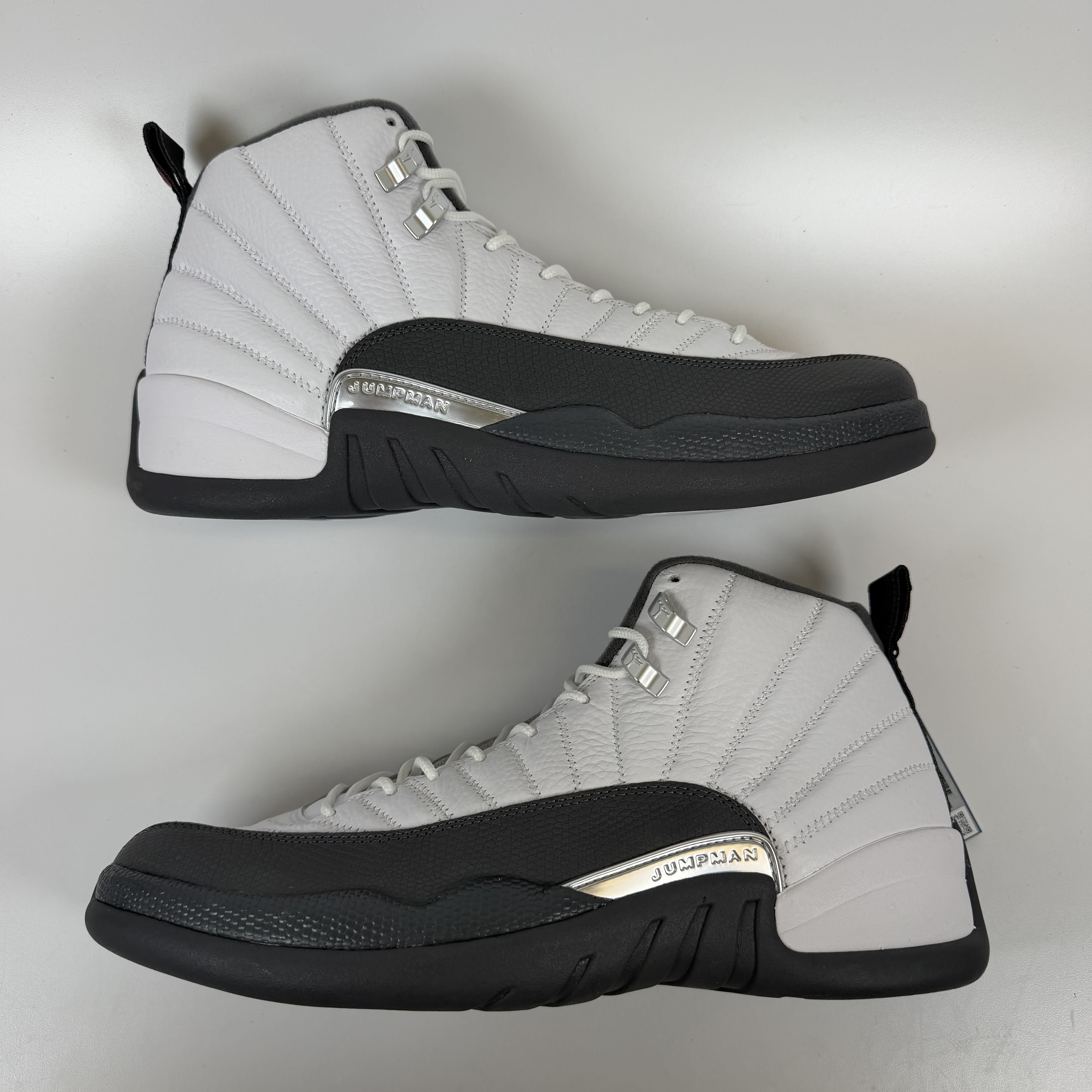 SP7898 Jordan 12 Retro White Dark Grey