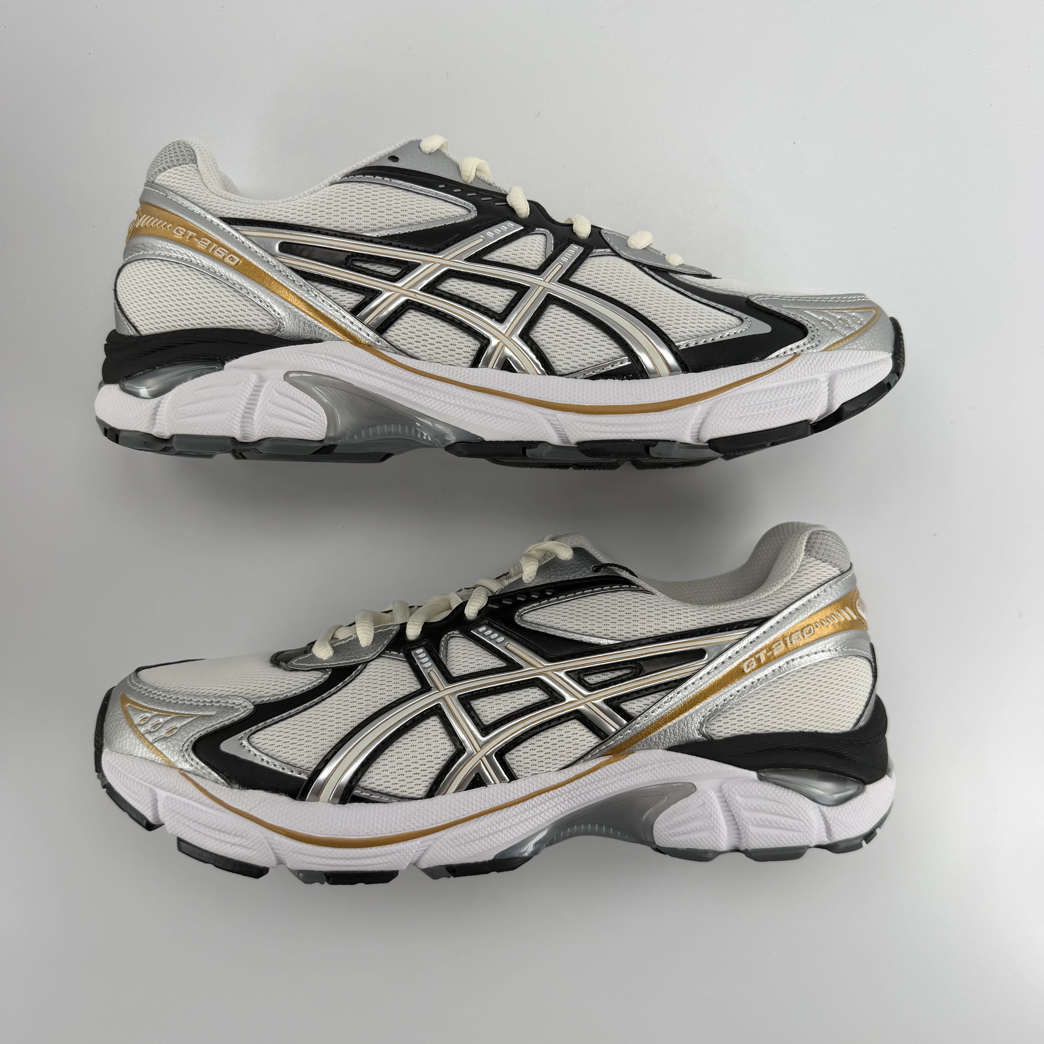 392757 ASICS GT-2160 Cream Pure Silver Gold