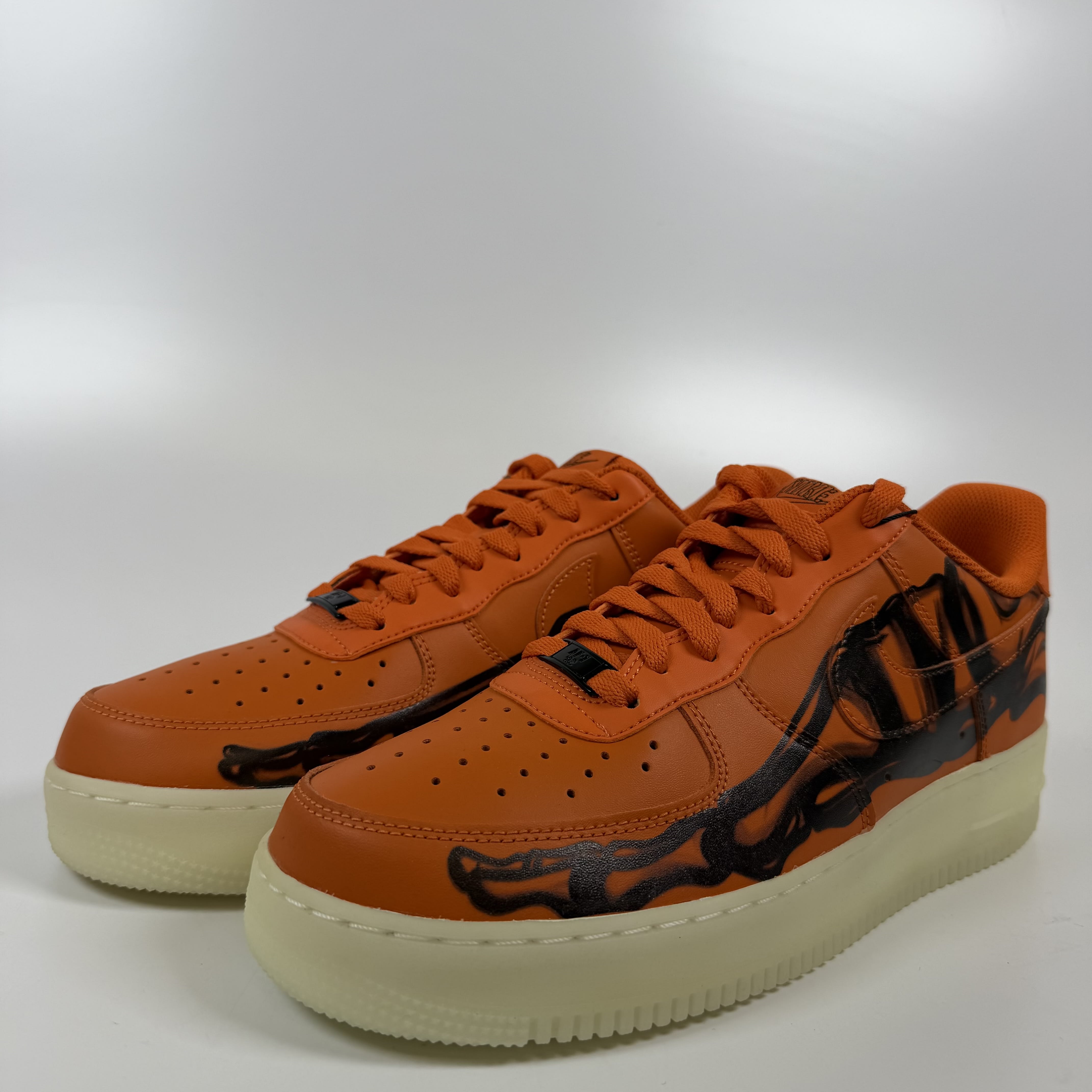 SP8058 Air Force 1 Low 'Orange Skeleton'