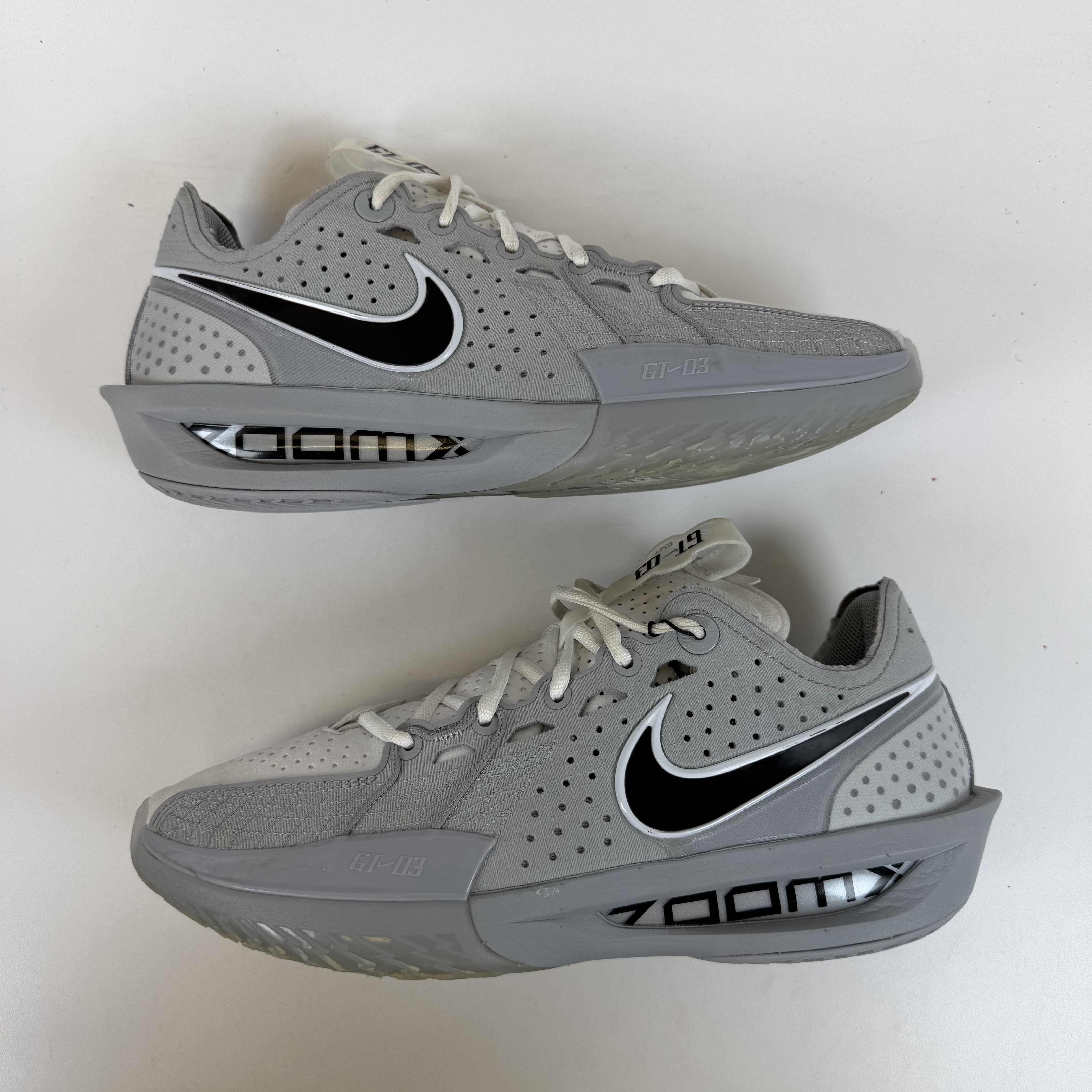 SP13235 Nike Air Zoom GT Cut 3 TB Wolf Grey White