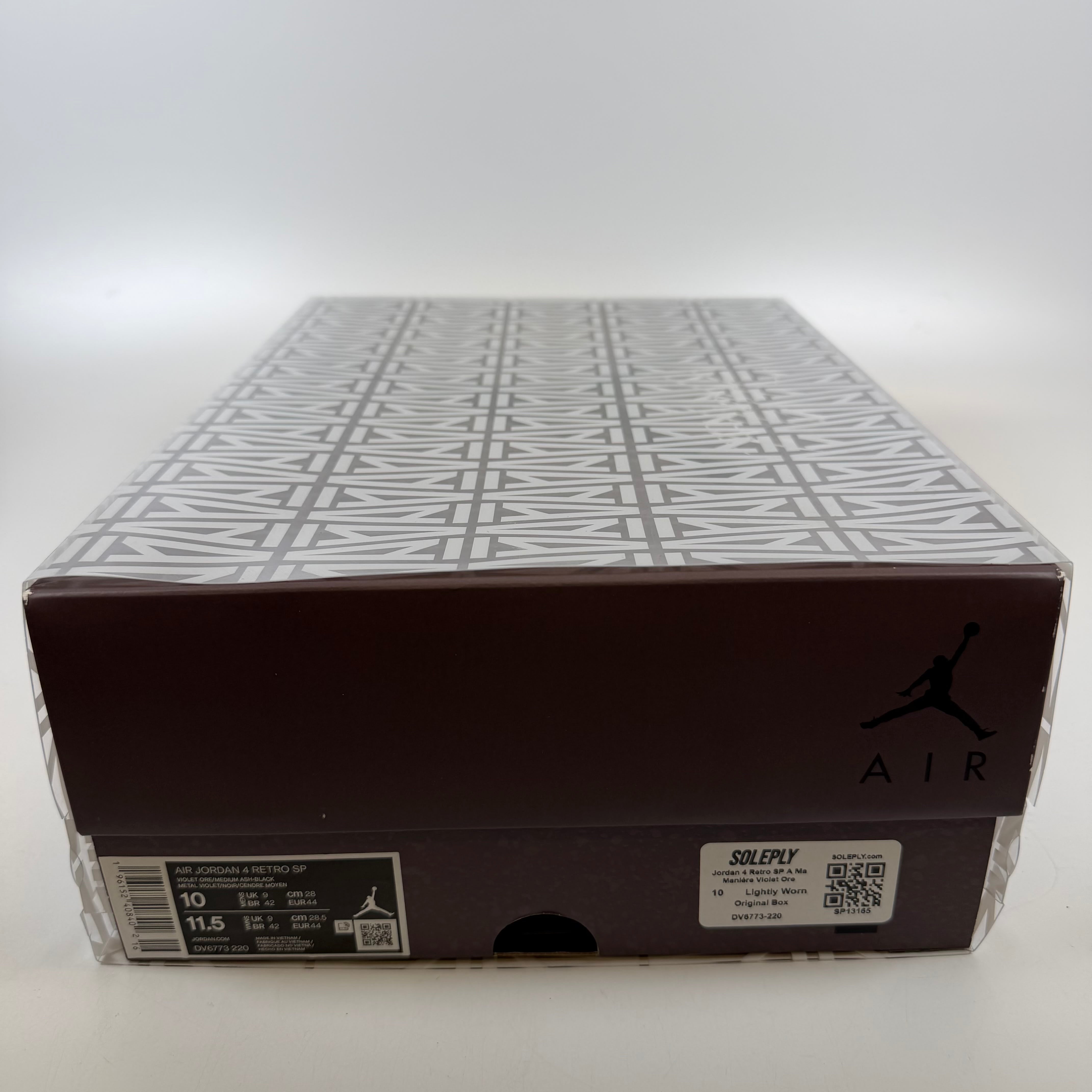 SP13165 Jordan 4 Retro SP A Ma Maniére Violet Ore
