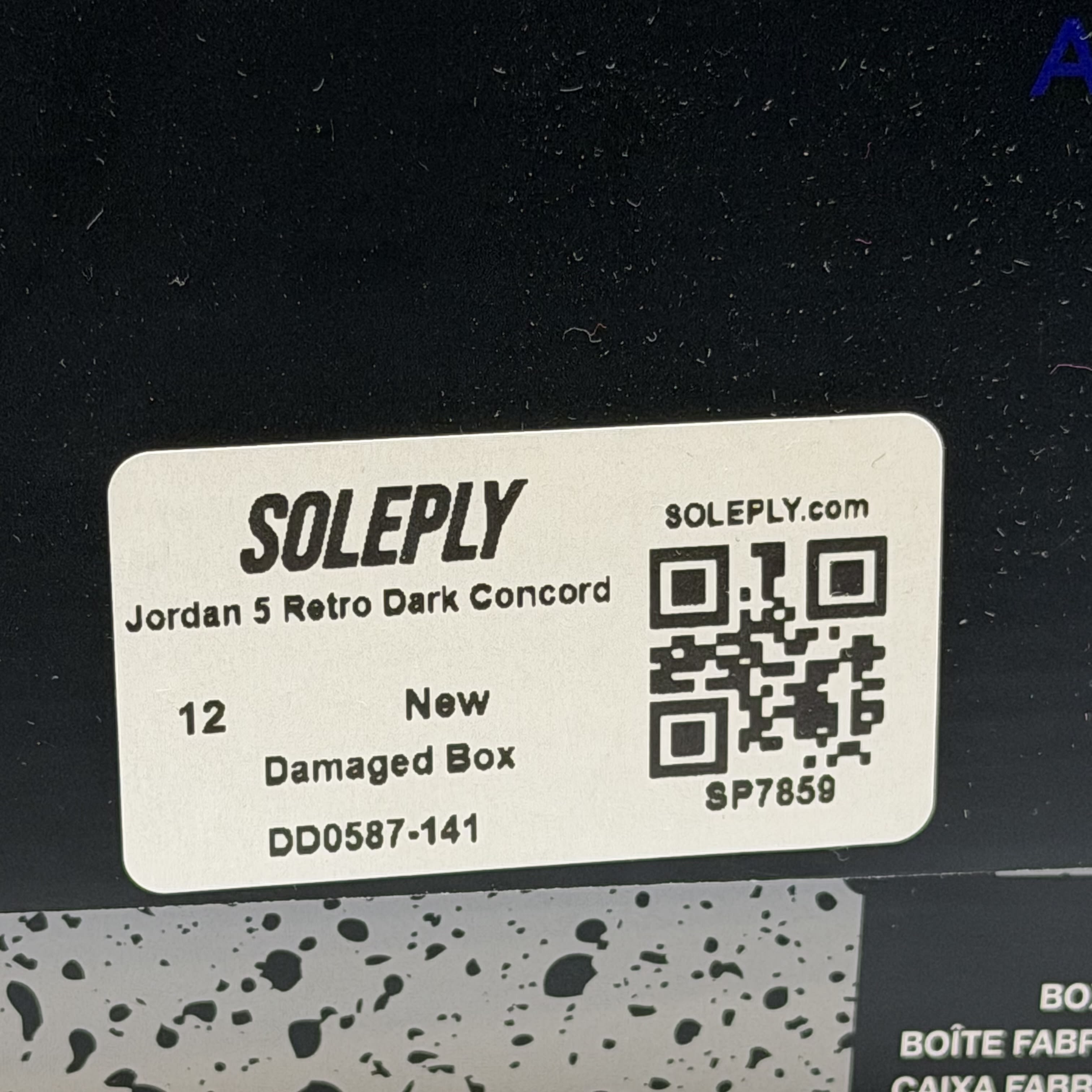 SP7859 Jordan 5 Retro Dark Concord