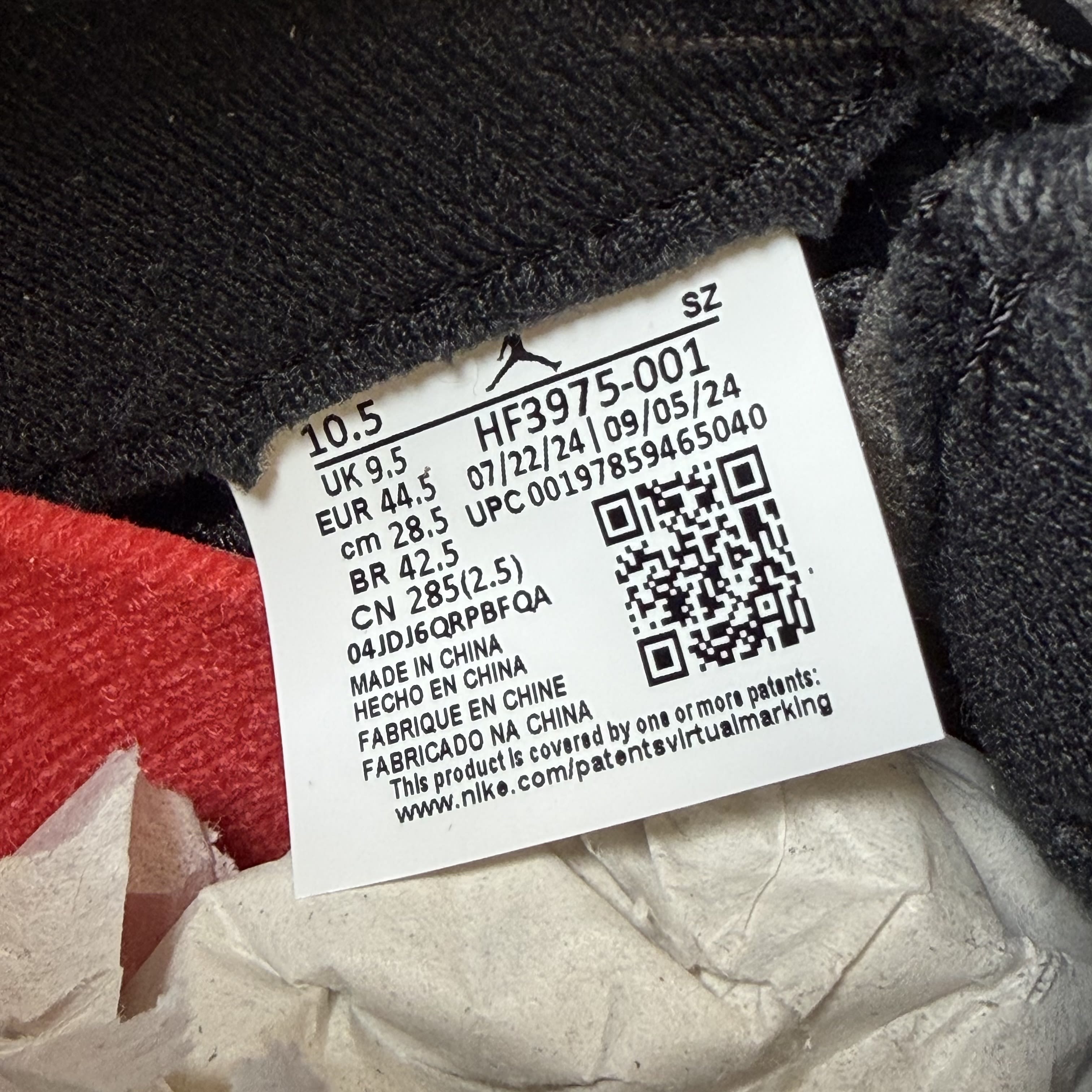 SP13492 Jordan 5 Retro OG Black Metallic Reimagined