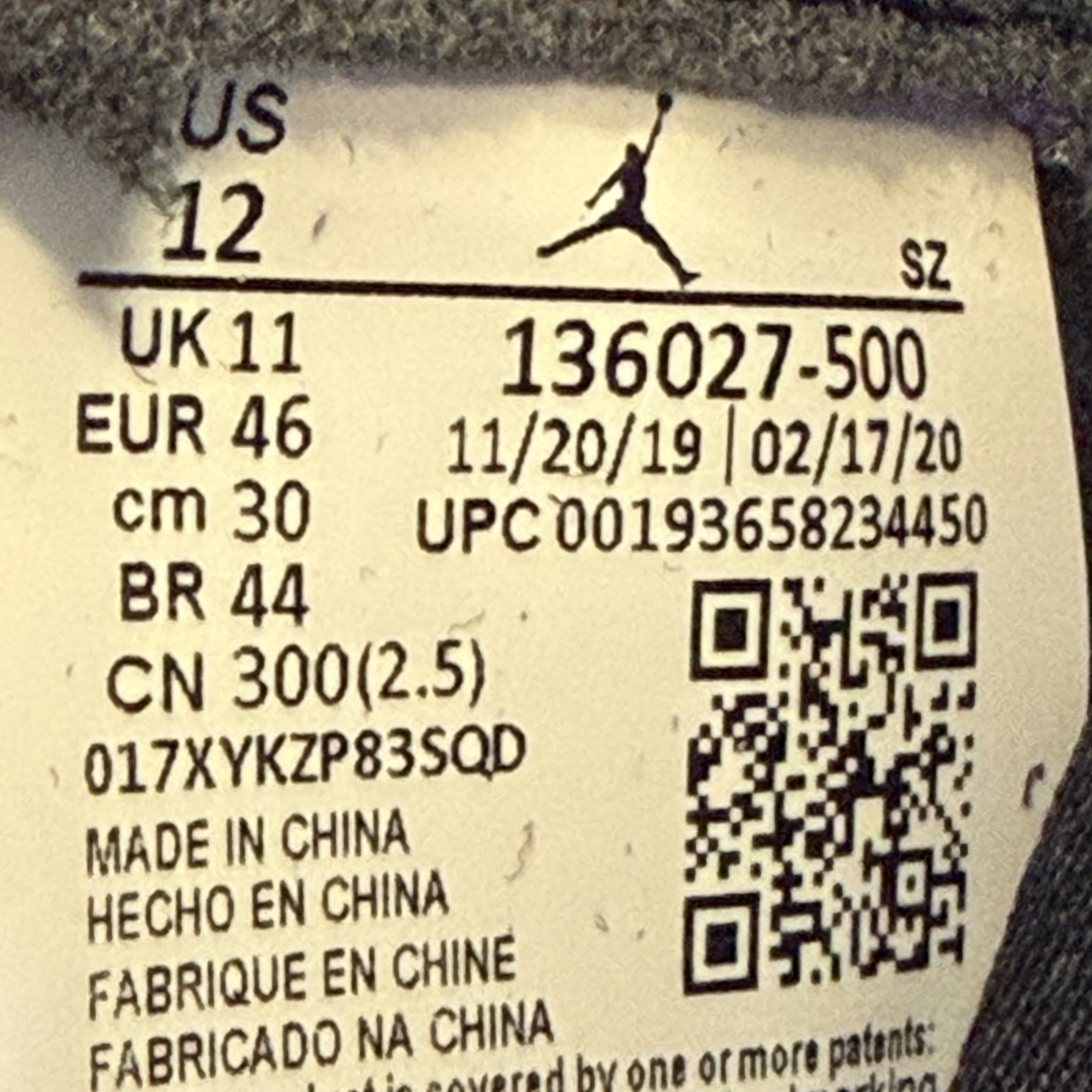 SP7907 Jordan 5 Retro Alternate Grape