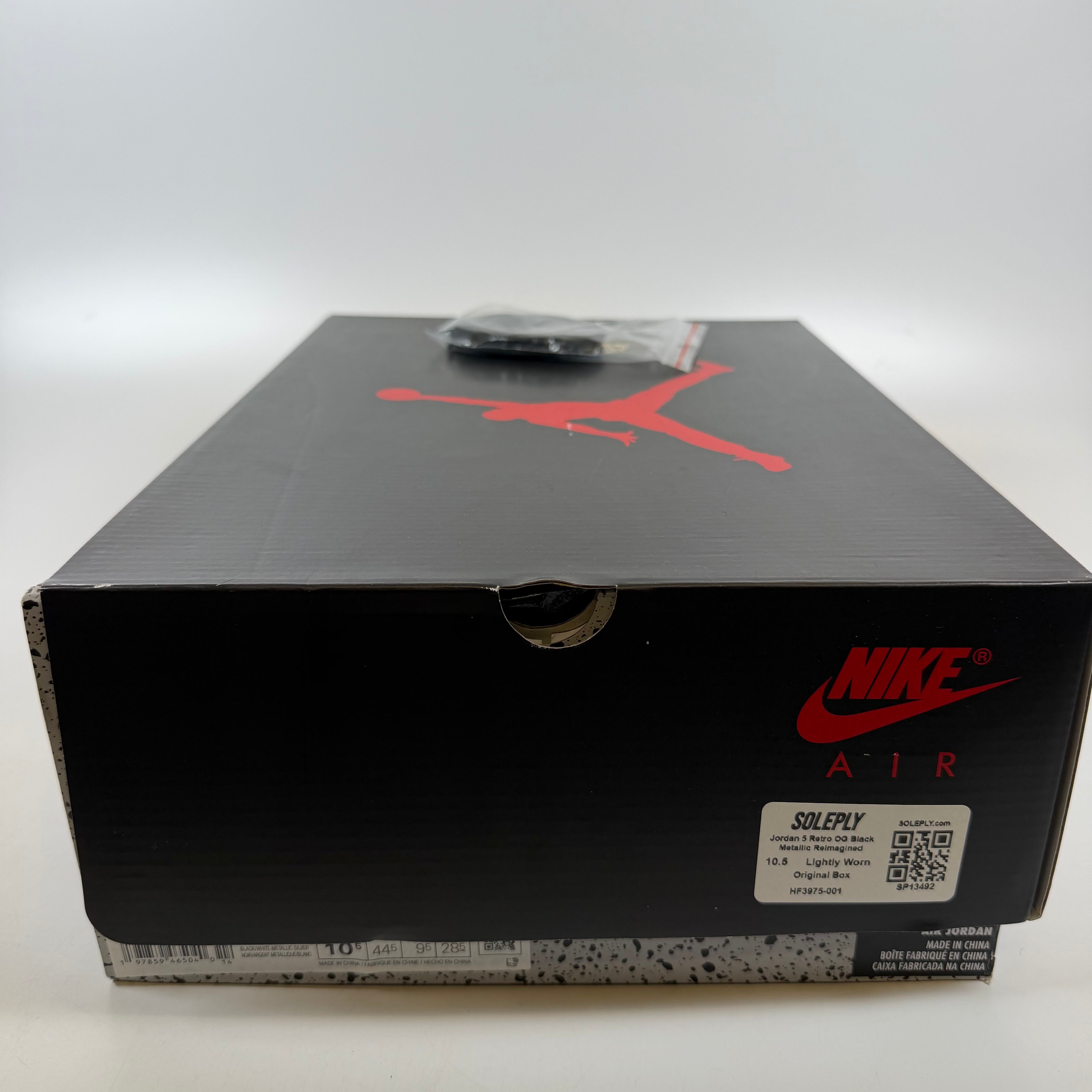 SP13492 Jordan 5 Retro OG Black Metallic Reimagined
