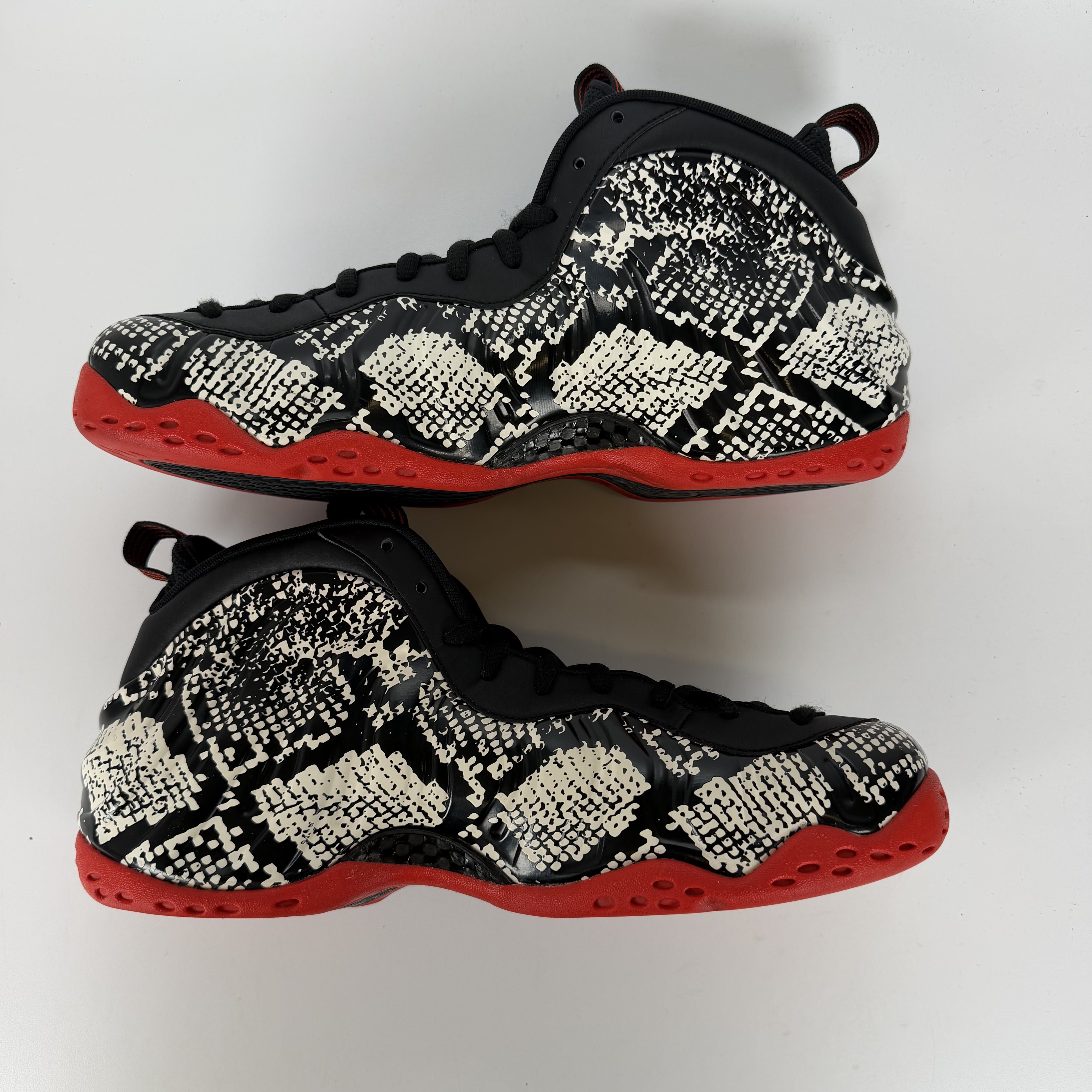614460 Air Foamposite One 'Albino Snakeskin'