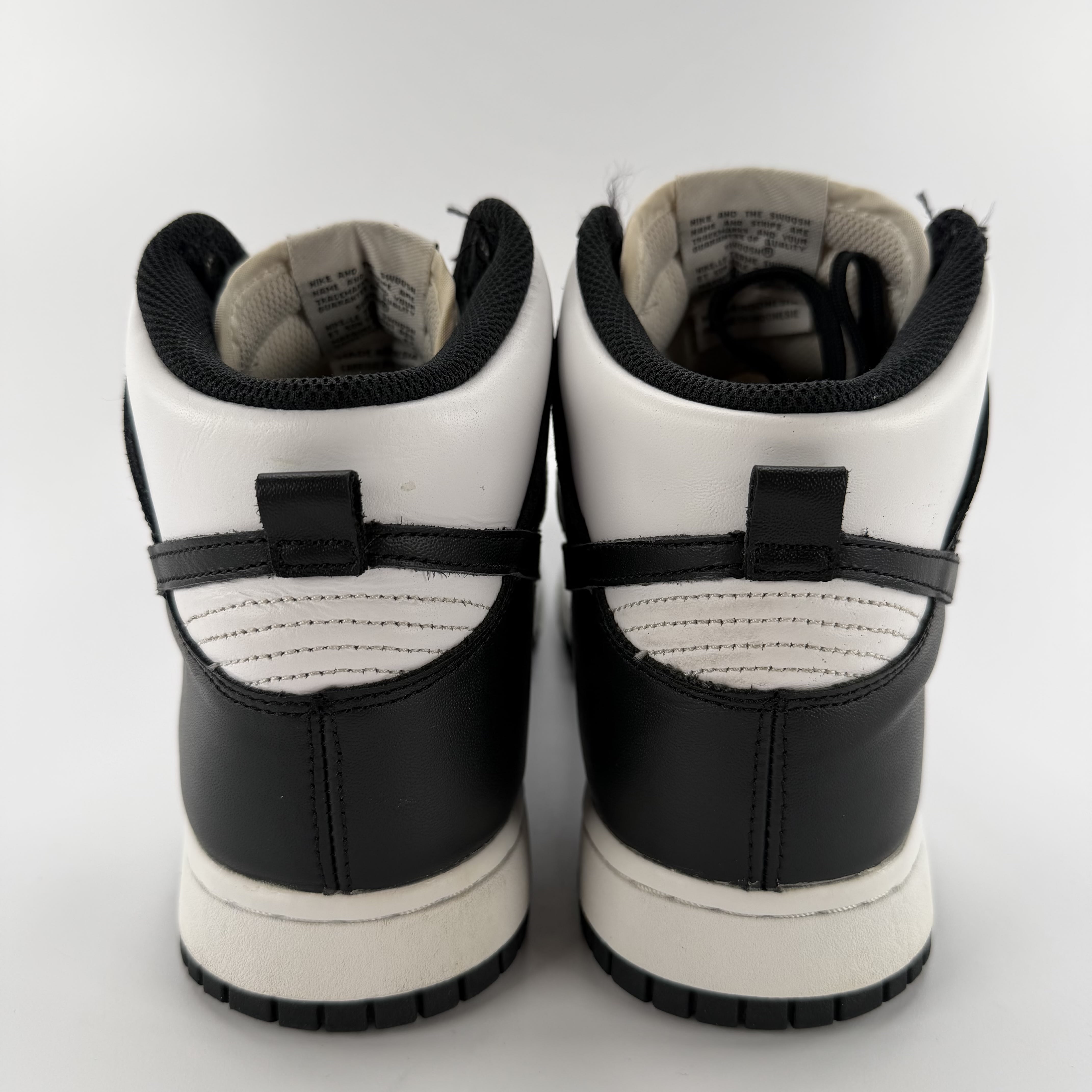 521377 Nike Dunk High Panda Black White (2021/2024)