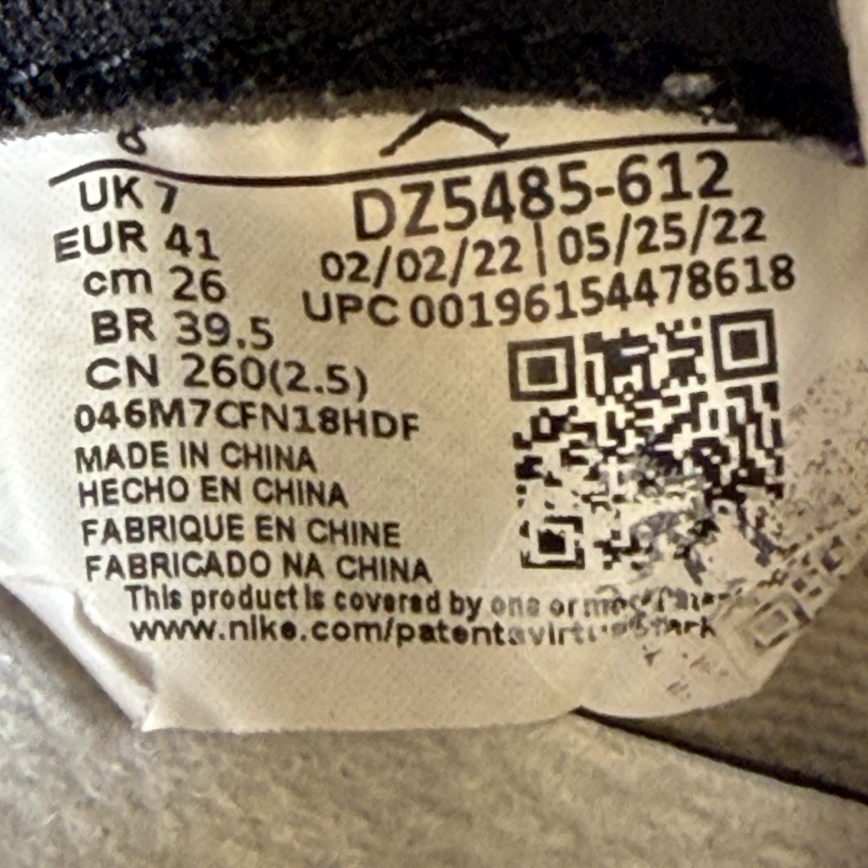 632812 Jordan 1 Retro High OG Chicago Lost and Found