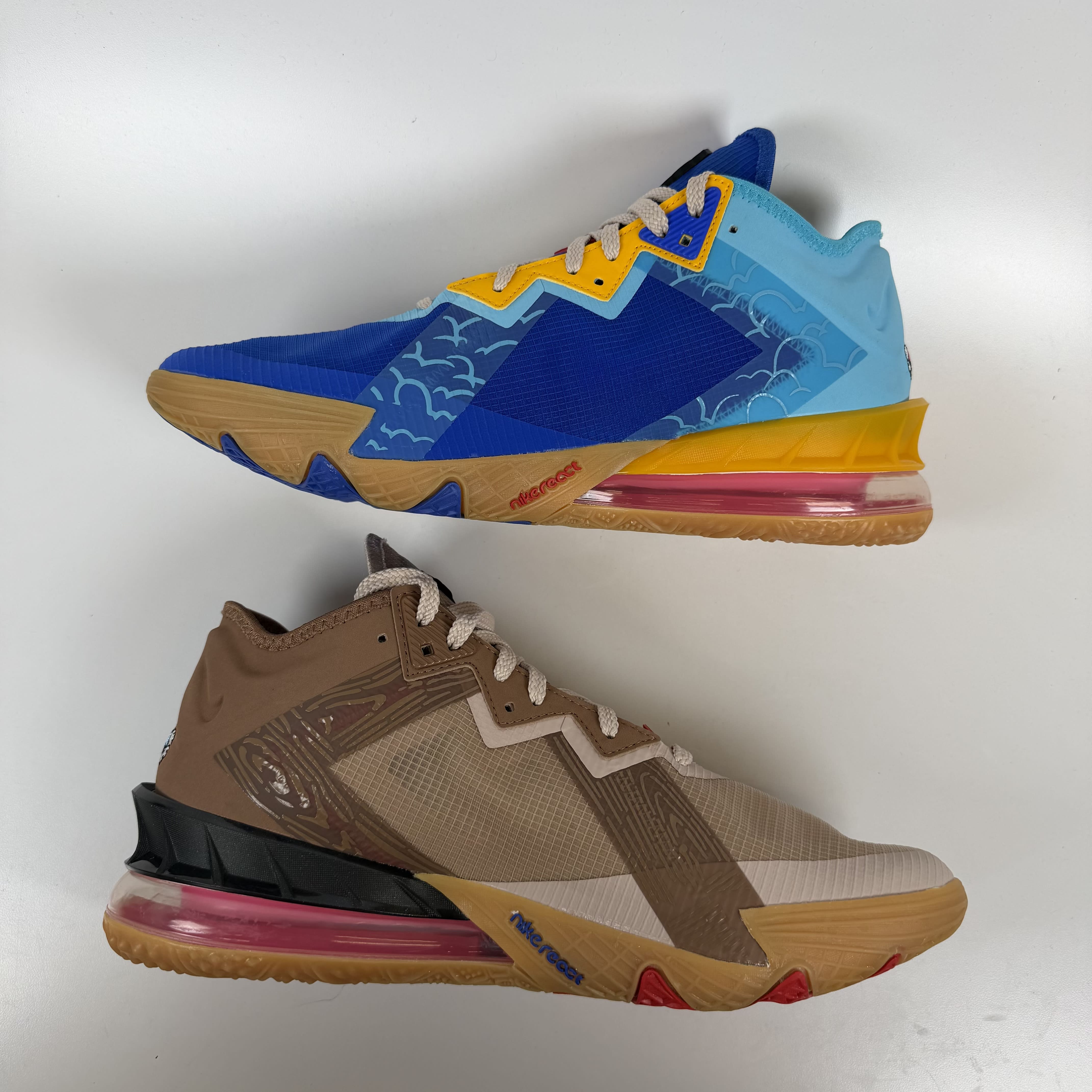 SP10863 Nike LeBron 18 Low Wile E. vs Roadrunner Space Jam