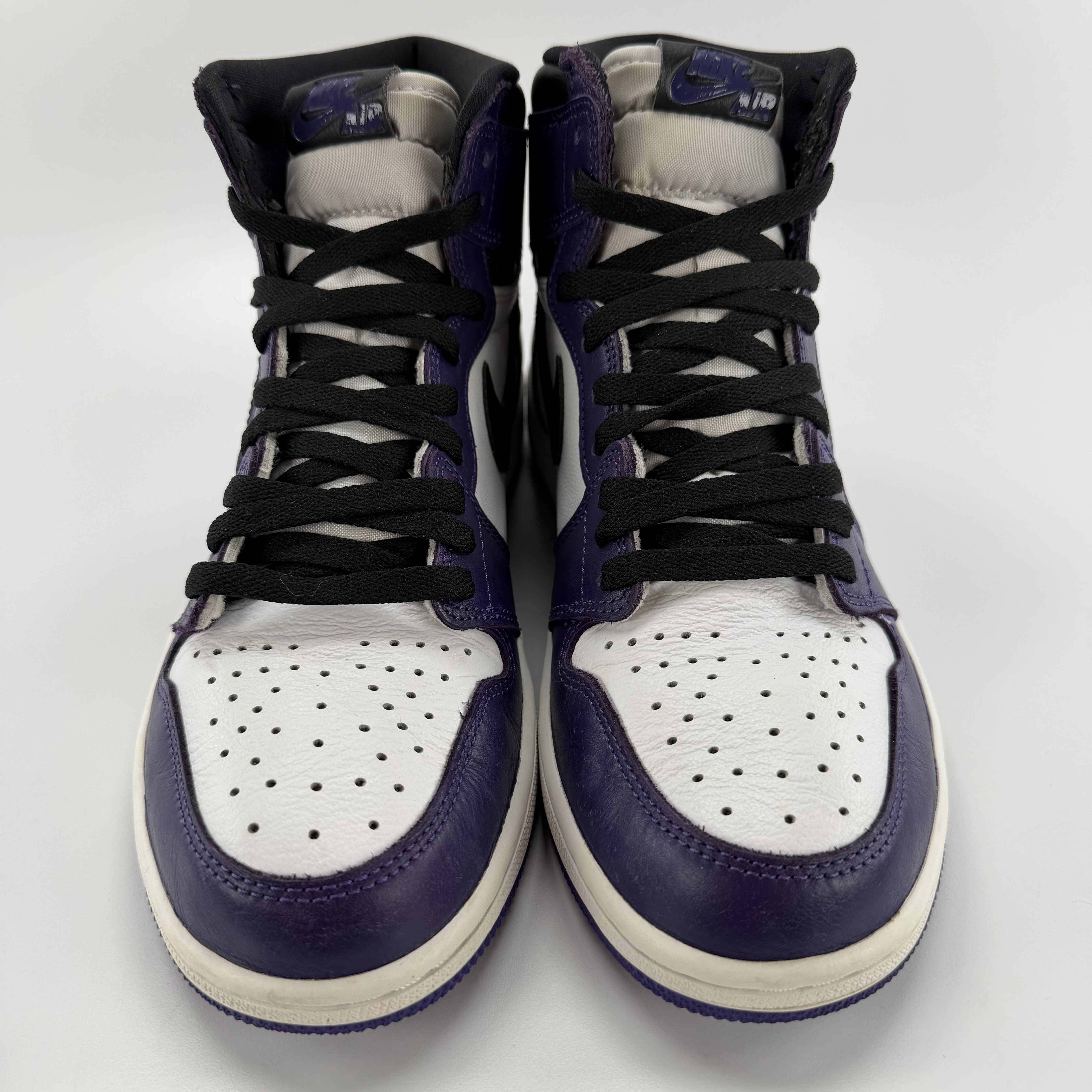 417125 Jordan 1 Retro High Court Purple White