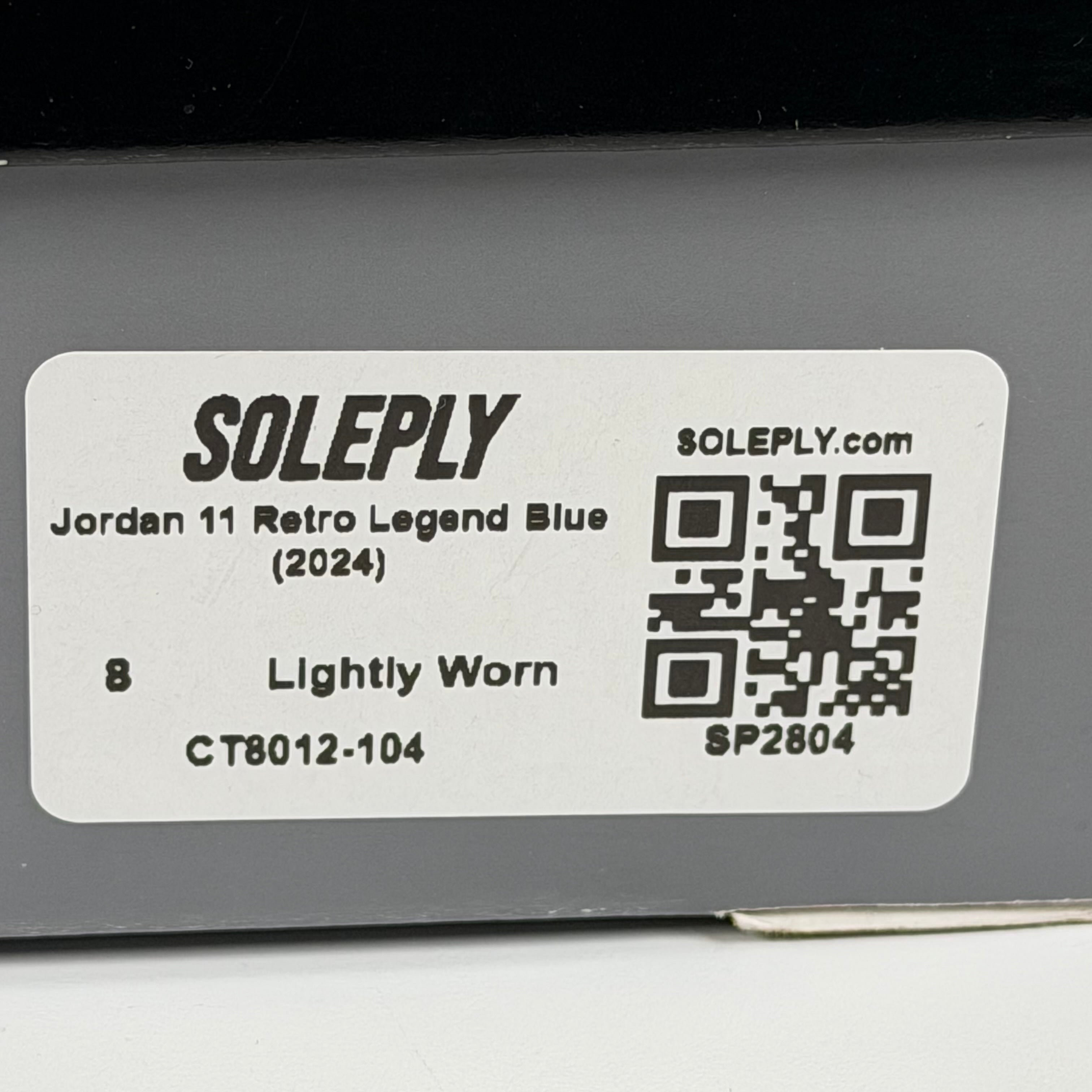 SP2804 Jordan 11 Retro Legend Blue (2024)