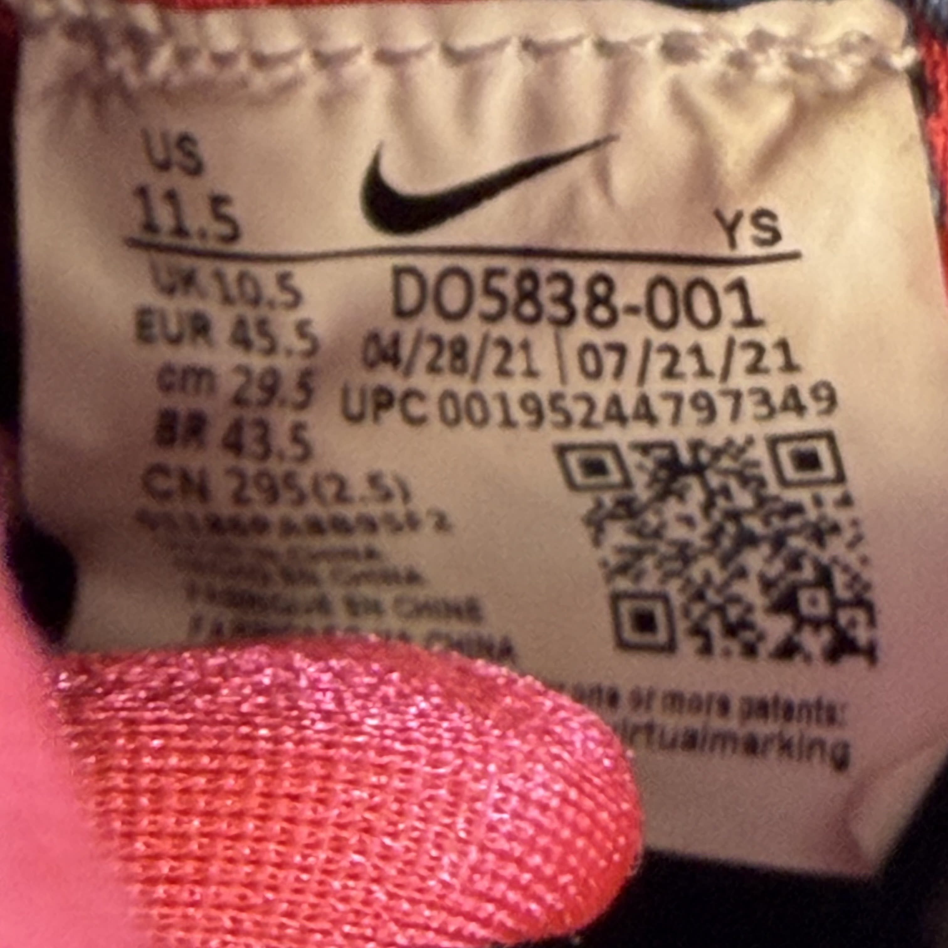SP6870 LeBron 9 'South Coast'