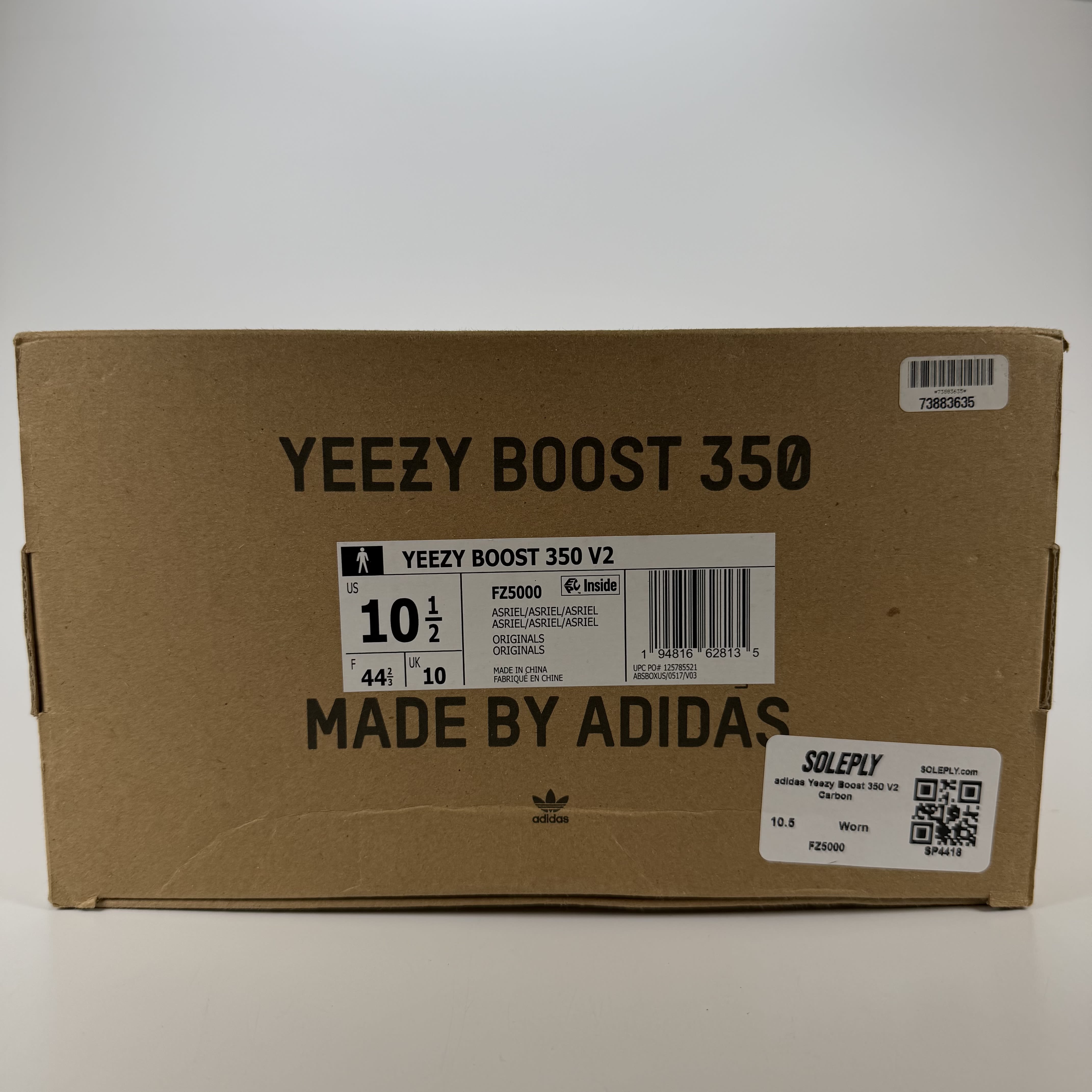 SP4418 adidas Yeezy Boost 350 V2 Carbon