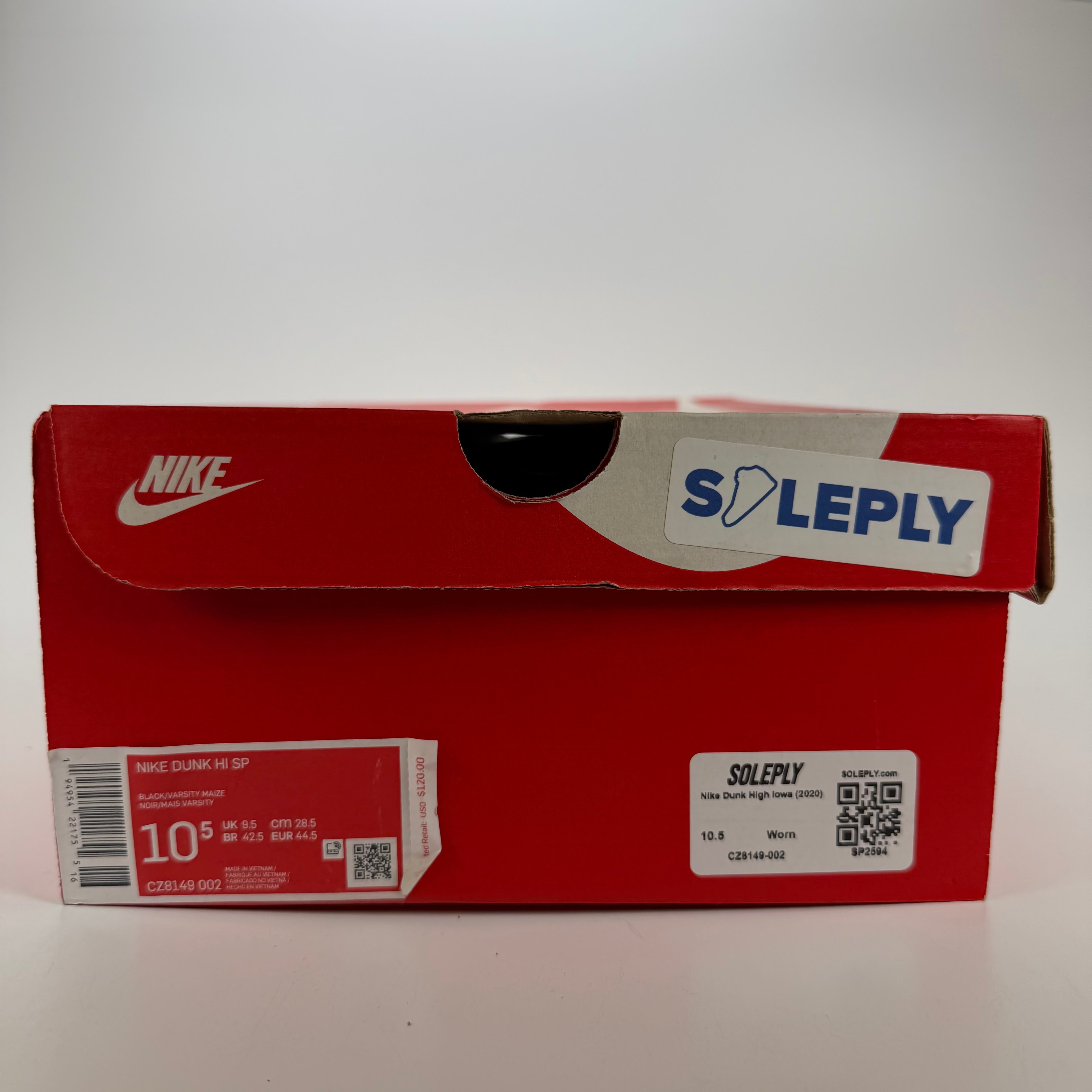 SP2594 Nike Dunk High Iowa (2020)