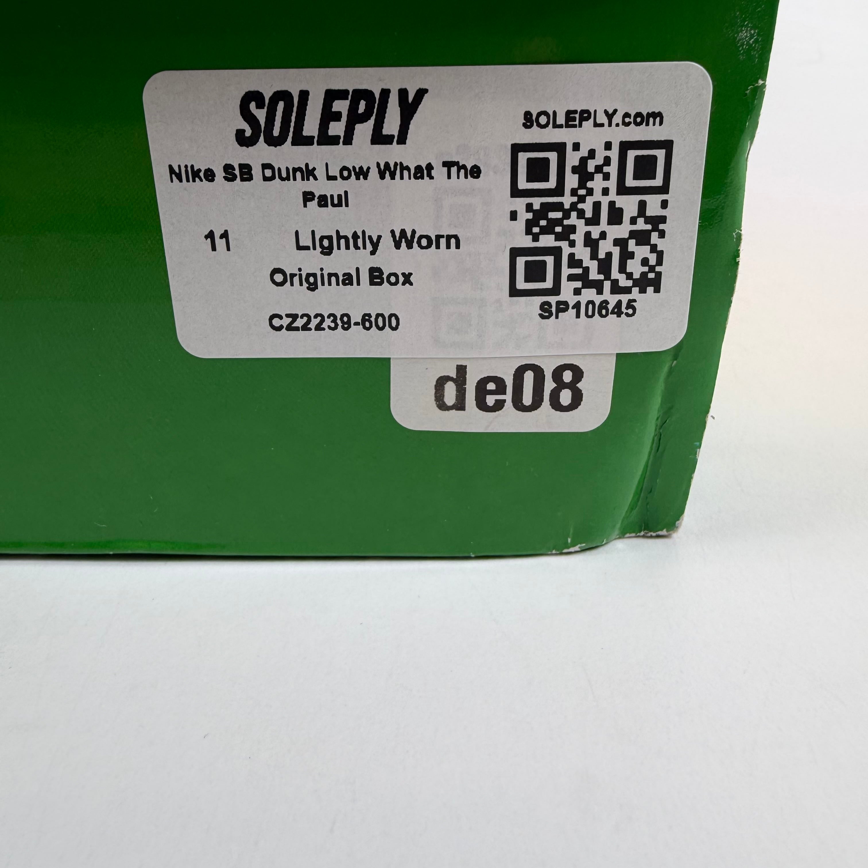 SP10645 Nike SB Dunk Low What The Paul