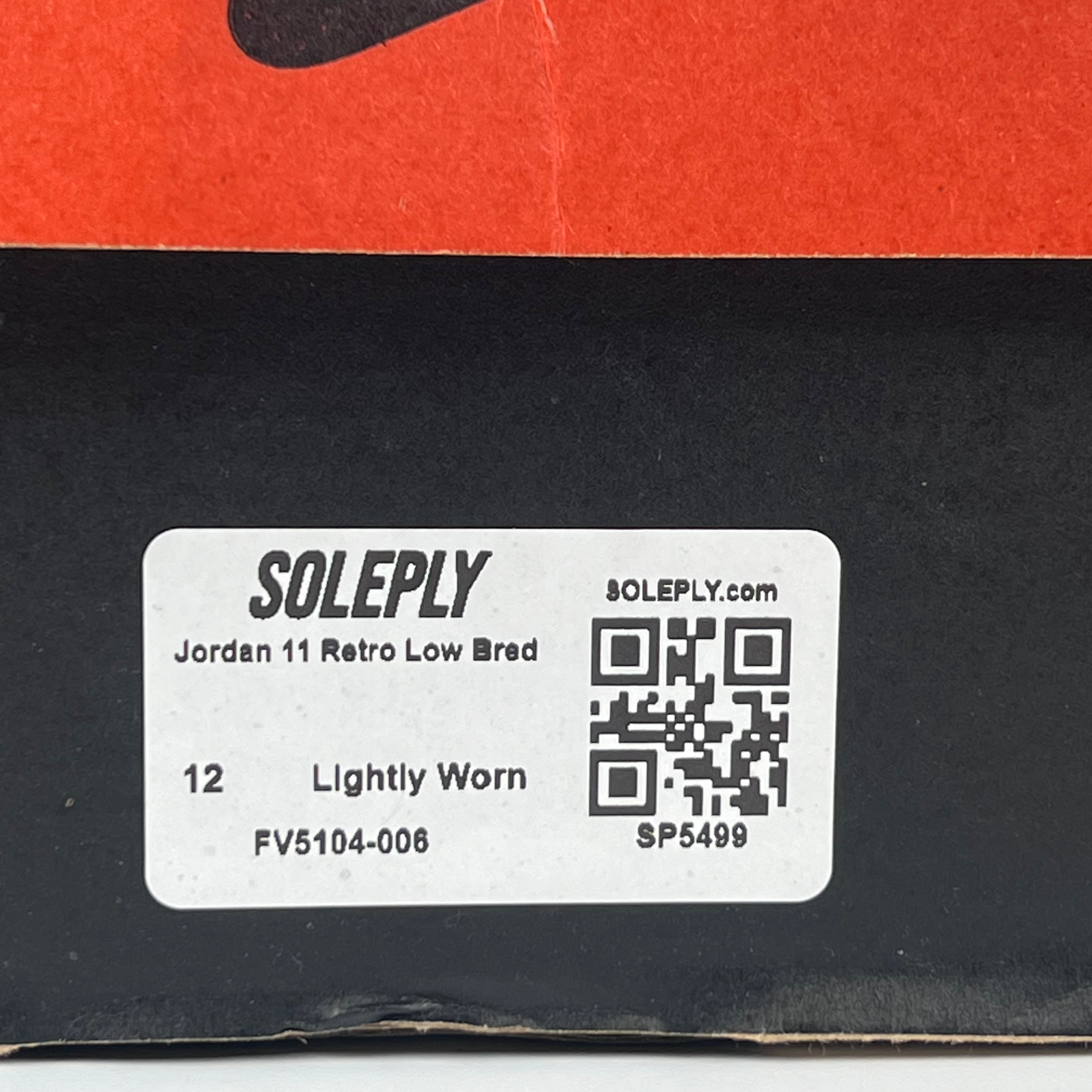 SP5499 Jordan 11 Retro Low Bred
