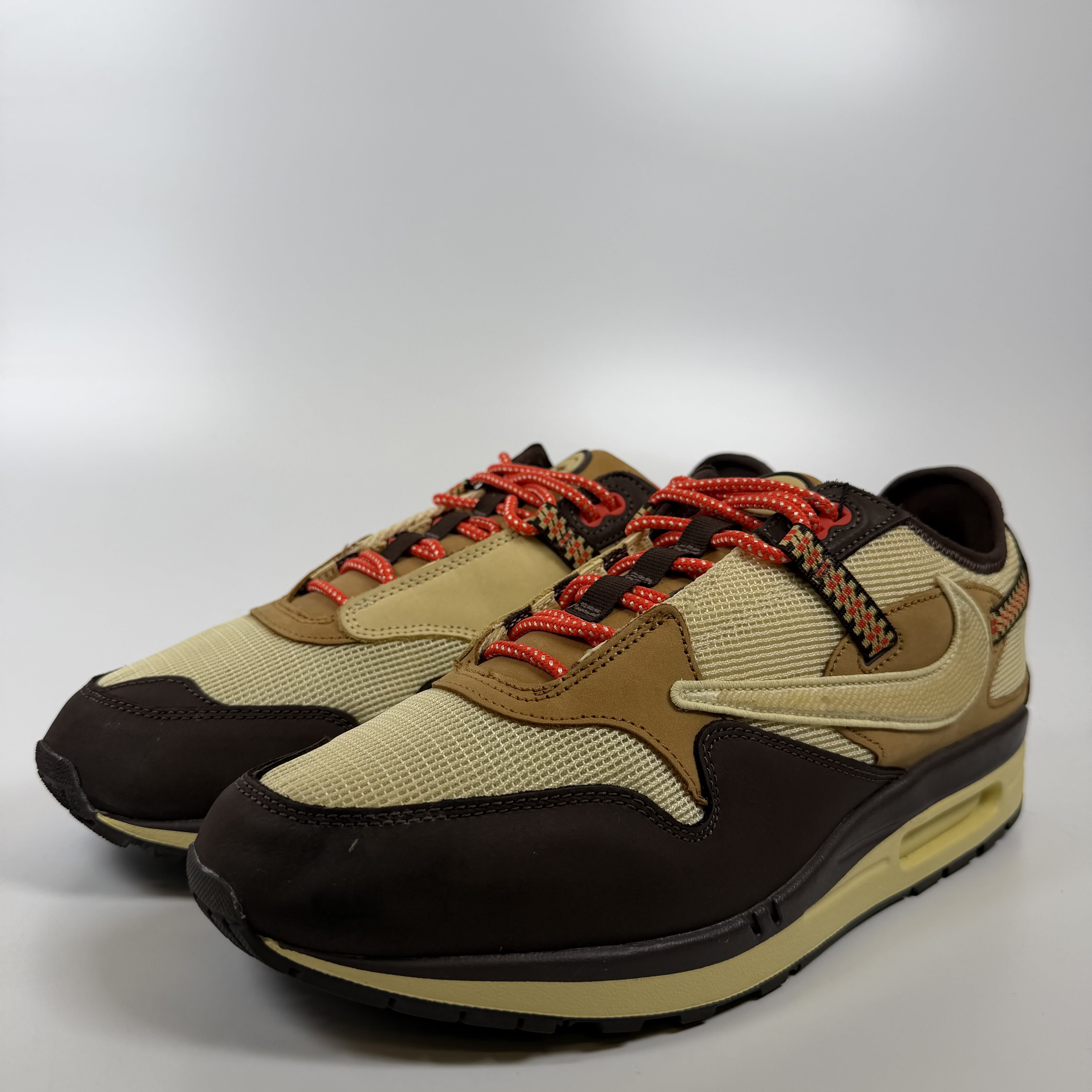 SP7211 Nike Air Max 1 Travis Scott Cactus Jack Baroque Brown