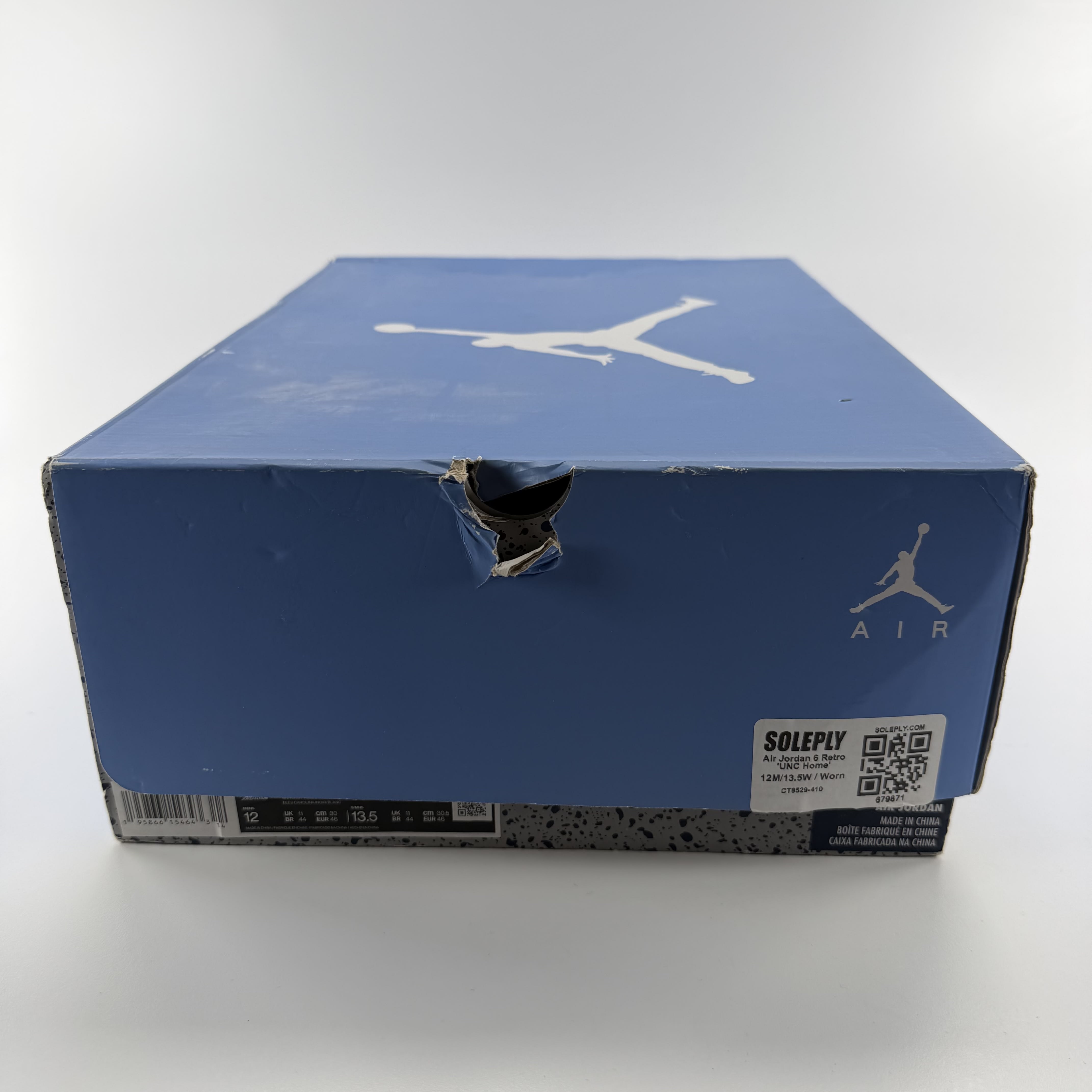 679871 Air Jordan 6 Retro 'UNC Home'