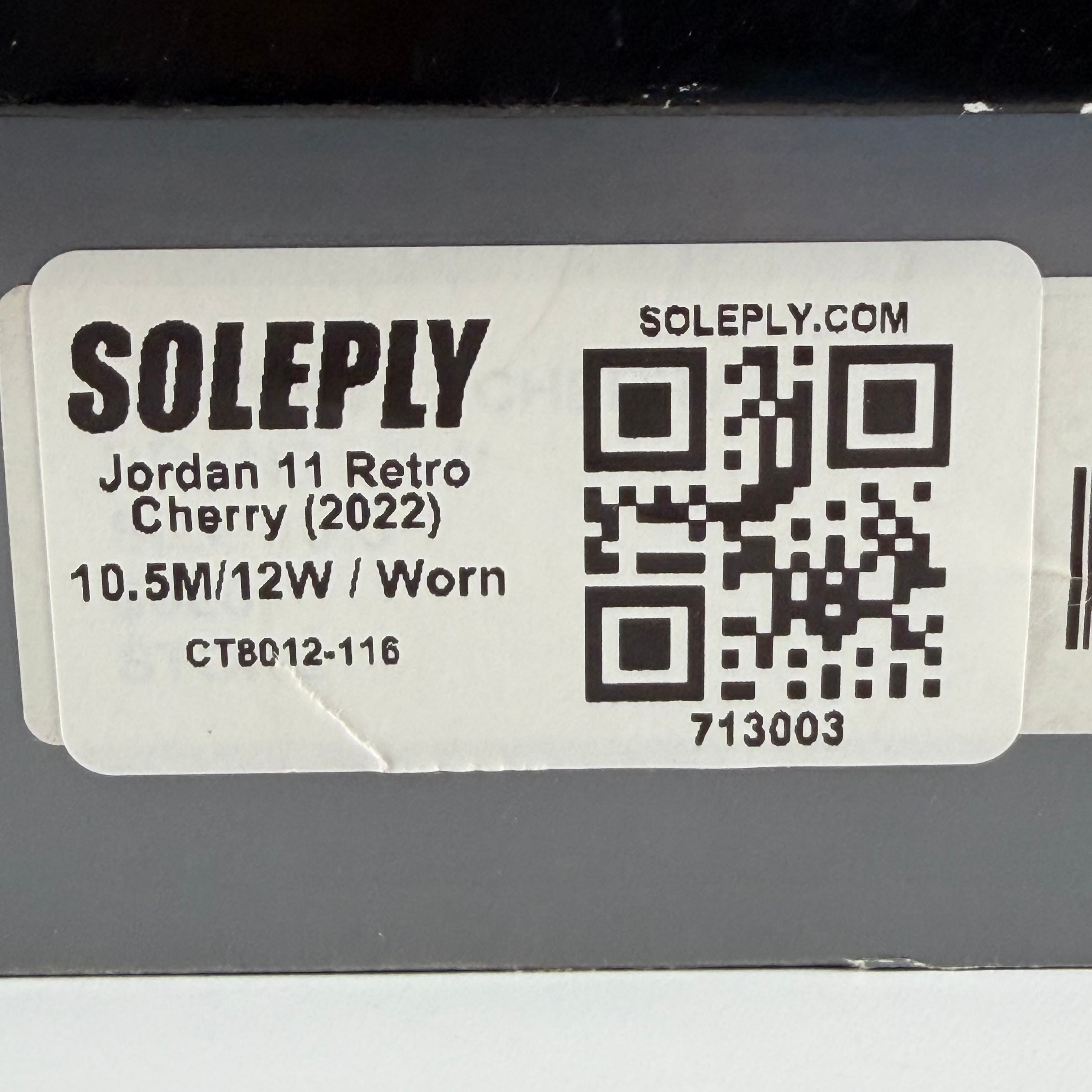 713003 Jordan 11 Retro Cherry (2022)
