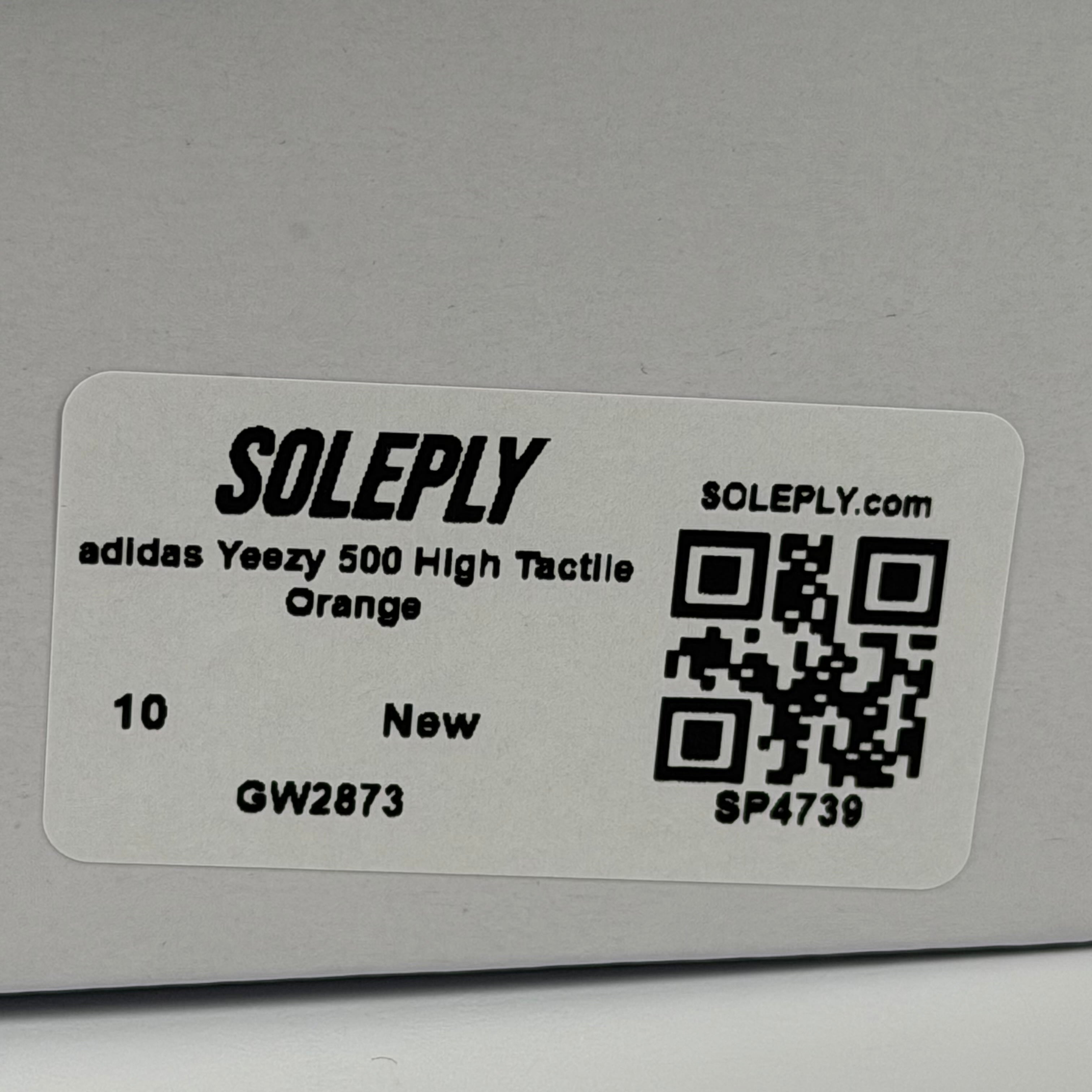 SP4739 adidas Yeezy 500 High Tactile Orange
