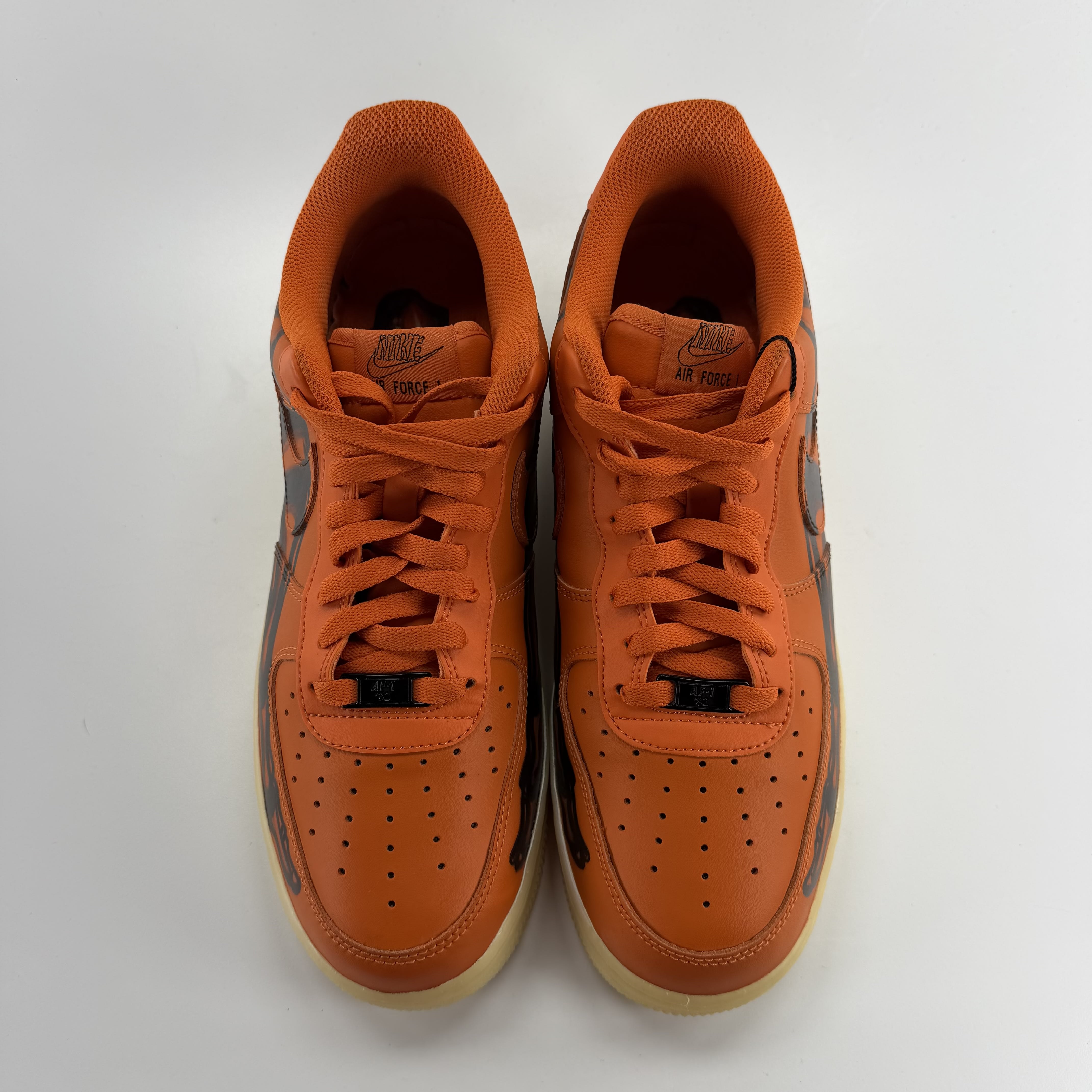 785277 Air Force 1 Low 'Orange Skeleton'