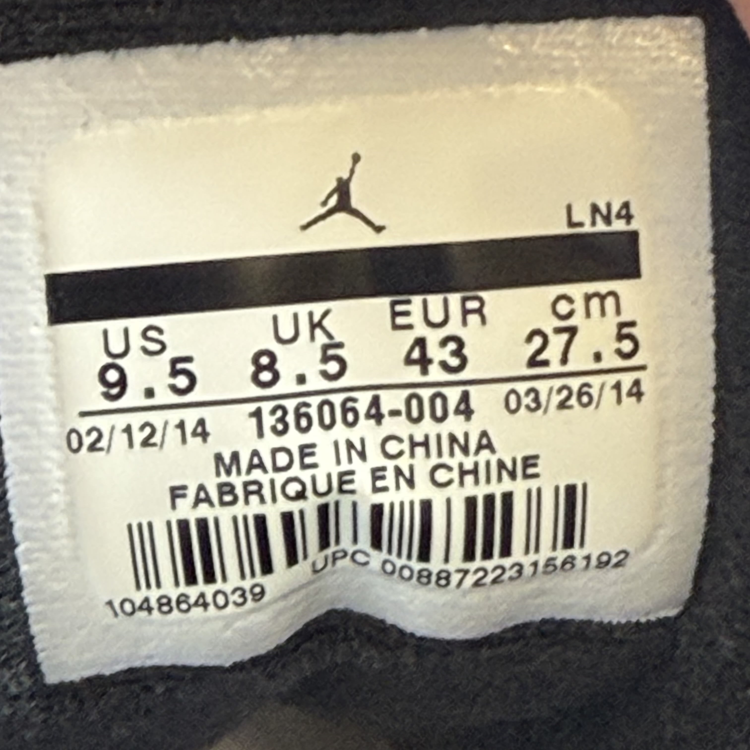 SP7066 Air Jordan 3 Retro 'Wolf Grey'