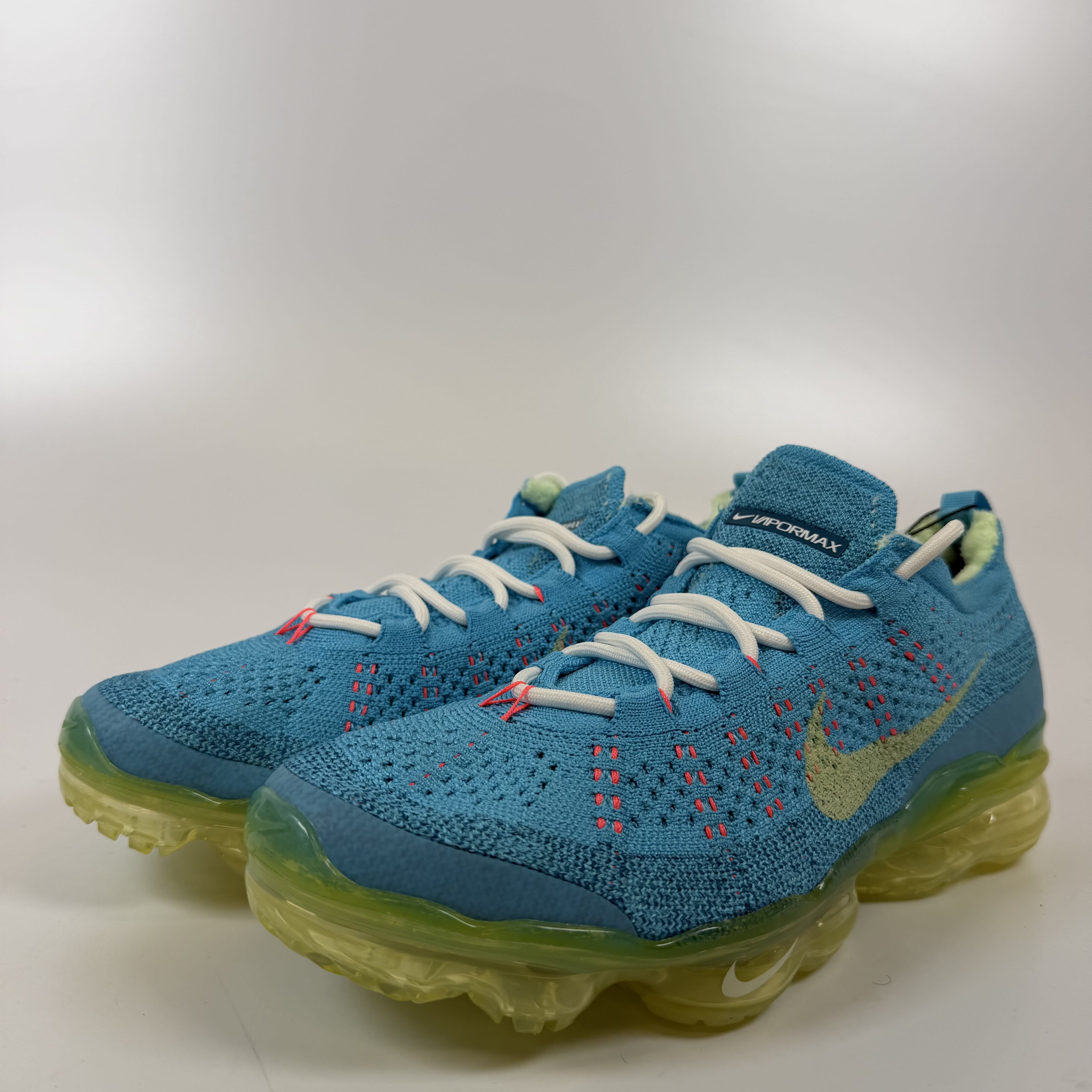 SP9437 Nike Air VaporMax 2023 Flyknit Baltic Blue Citron Tint