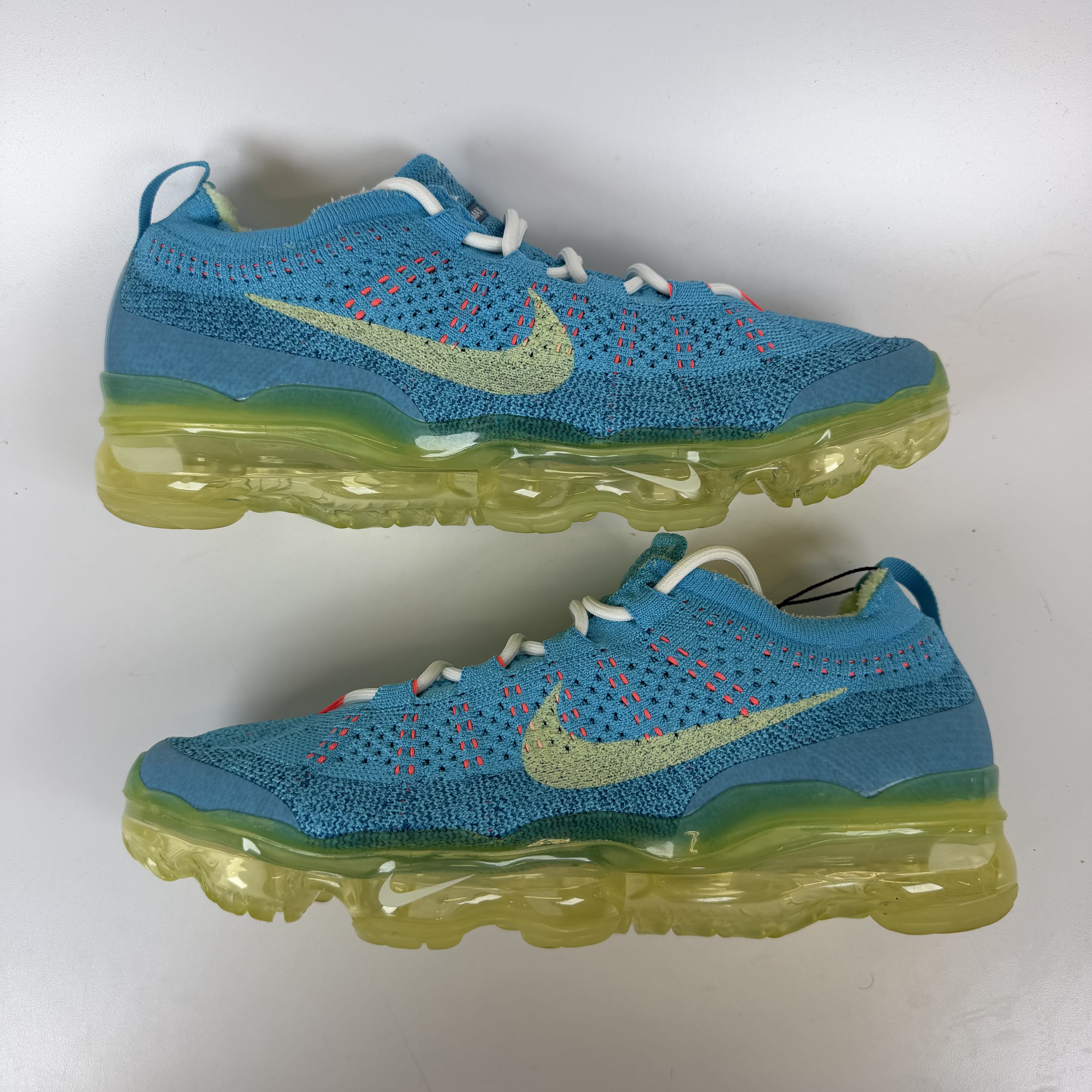 SP9437 Nike Air VaporMax 2023 Flyknit Baltic Blue Citron Tint