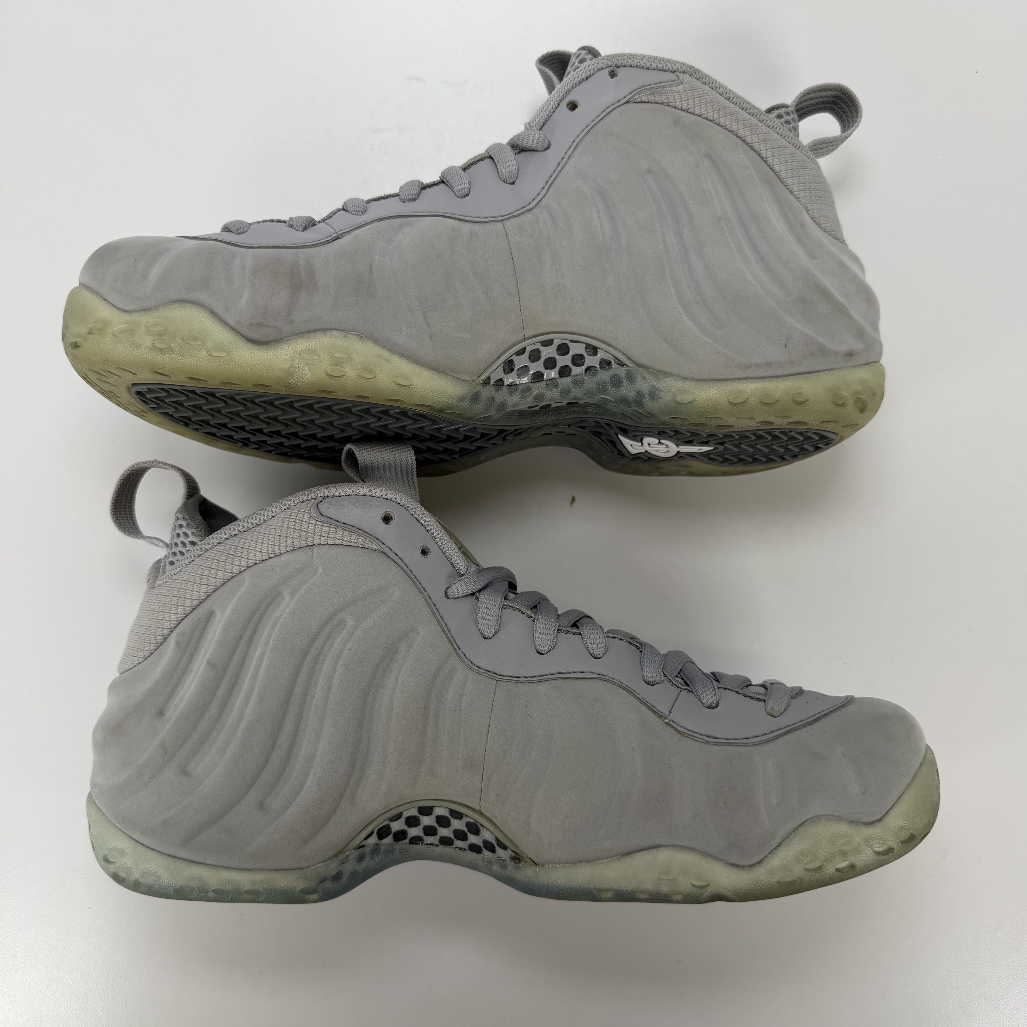 SP3801 Nike Air Foamposite One Wolf Grey Suede