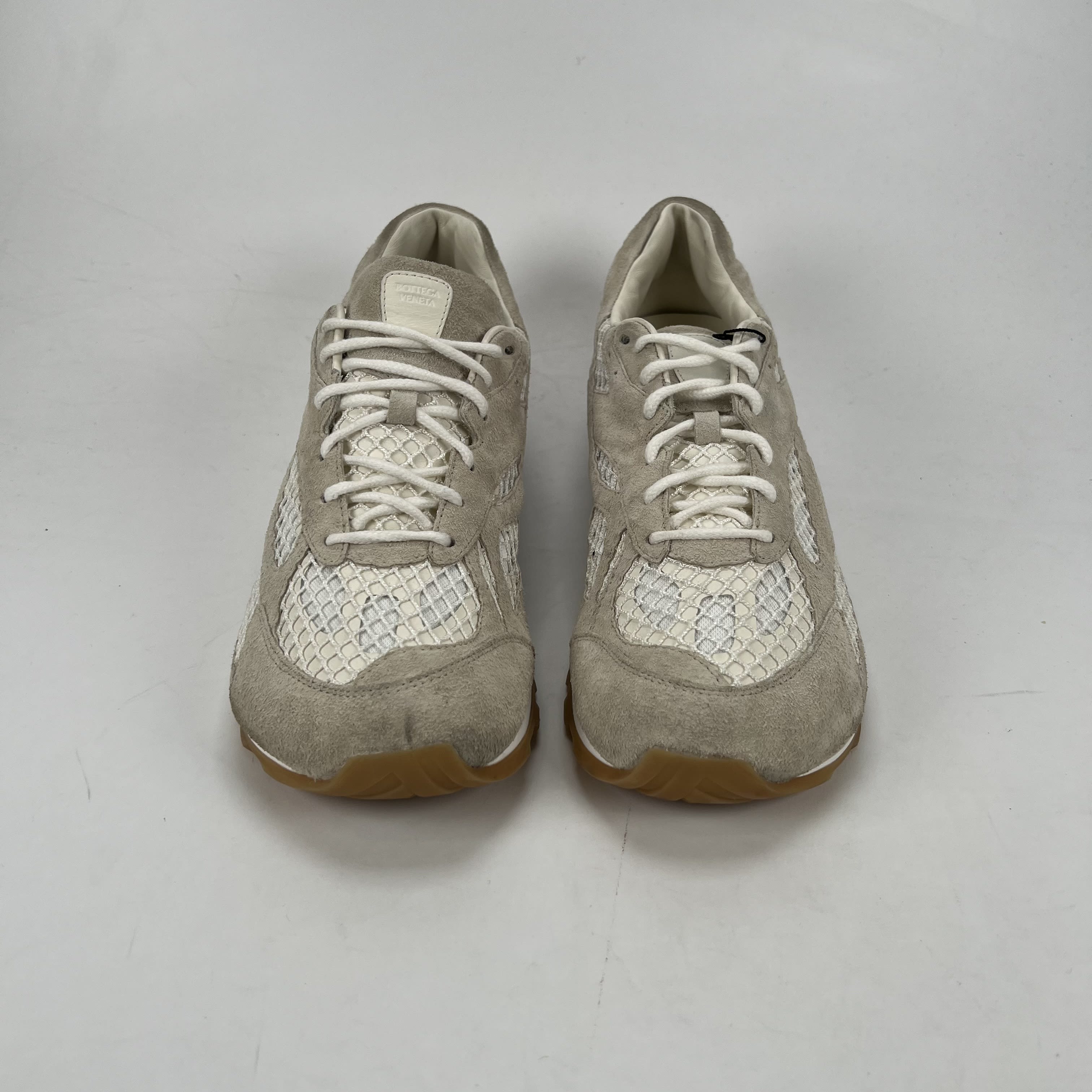 SP5240 Bottega Veneta Orbit Sneaker Sand