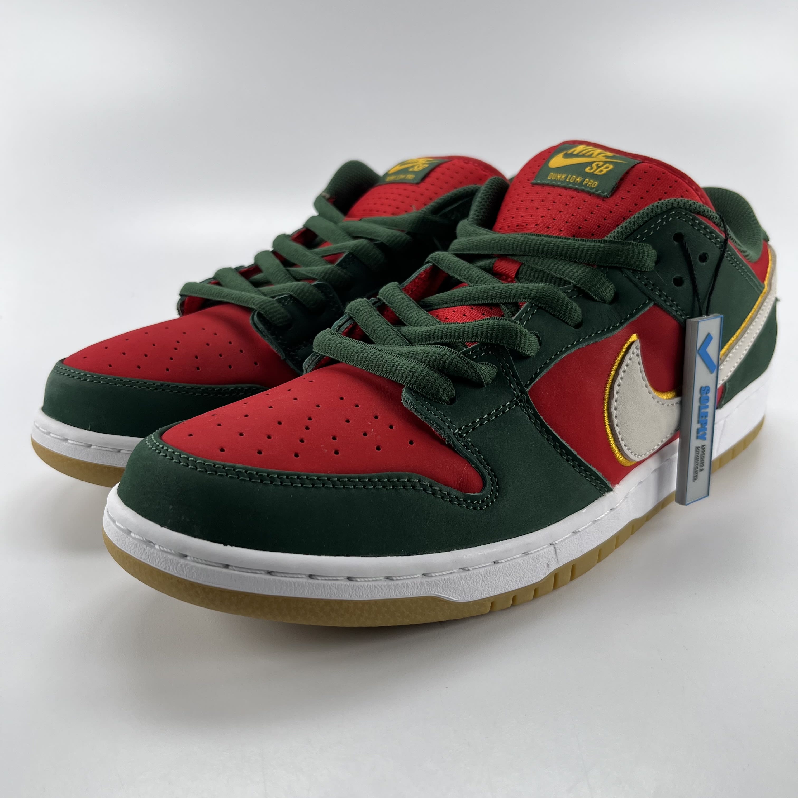 523648 Nike SB Dunk Low Pro PRM Seattle Supersonics