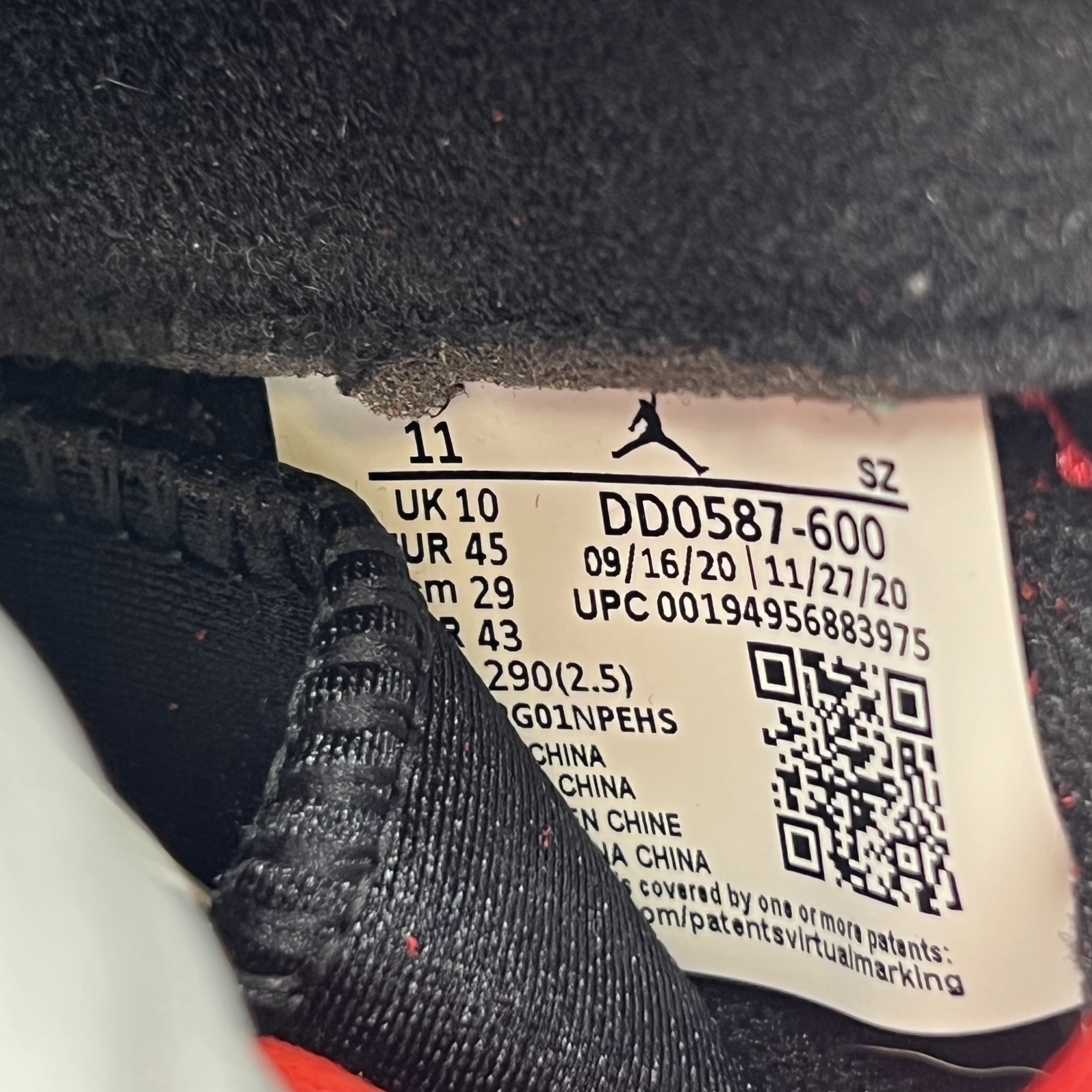 SP5571 Jordan 5 Retro Raging Bull Red (2021)
