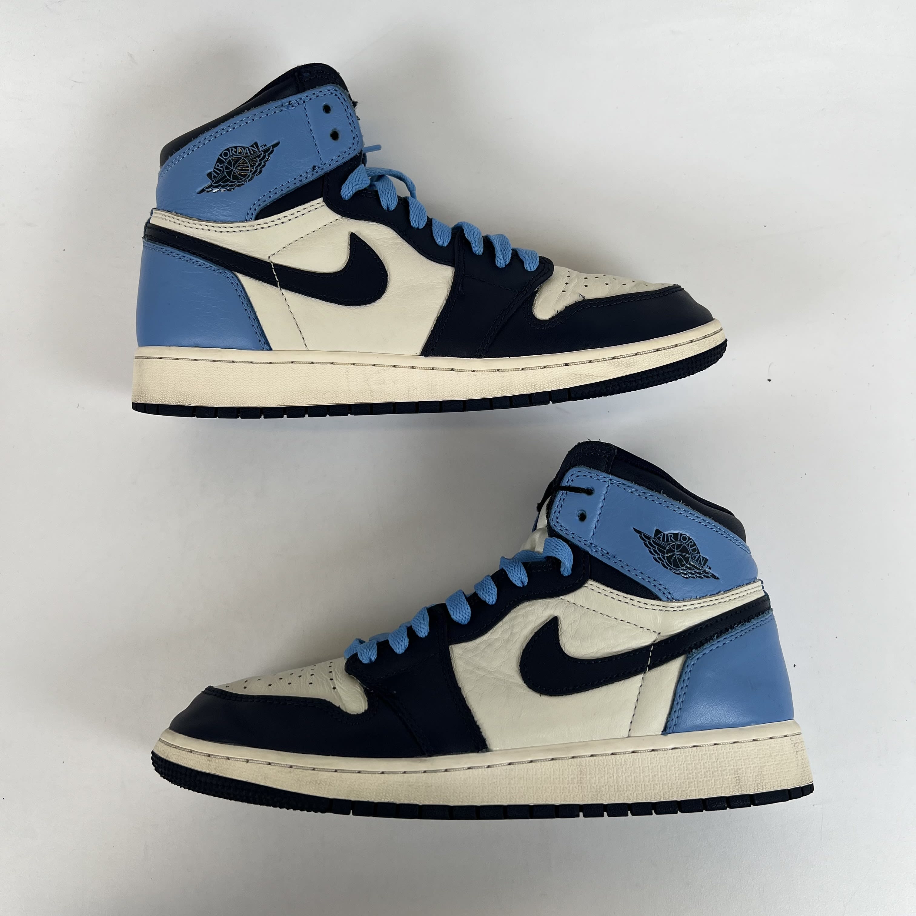 SP5076 Air Jordan 1 Retro High OG GS 'Obsidian'