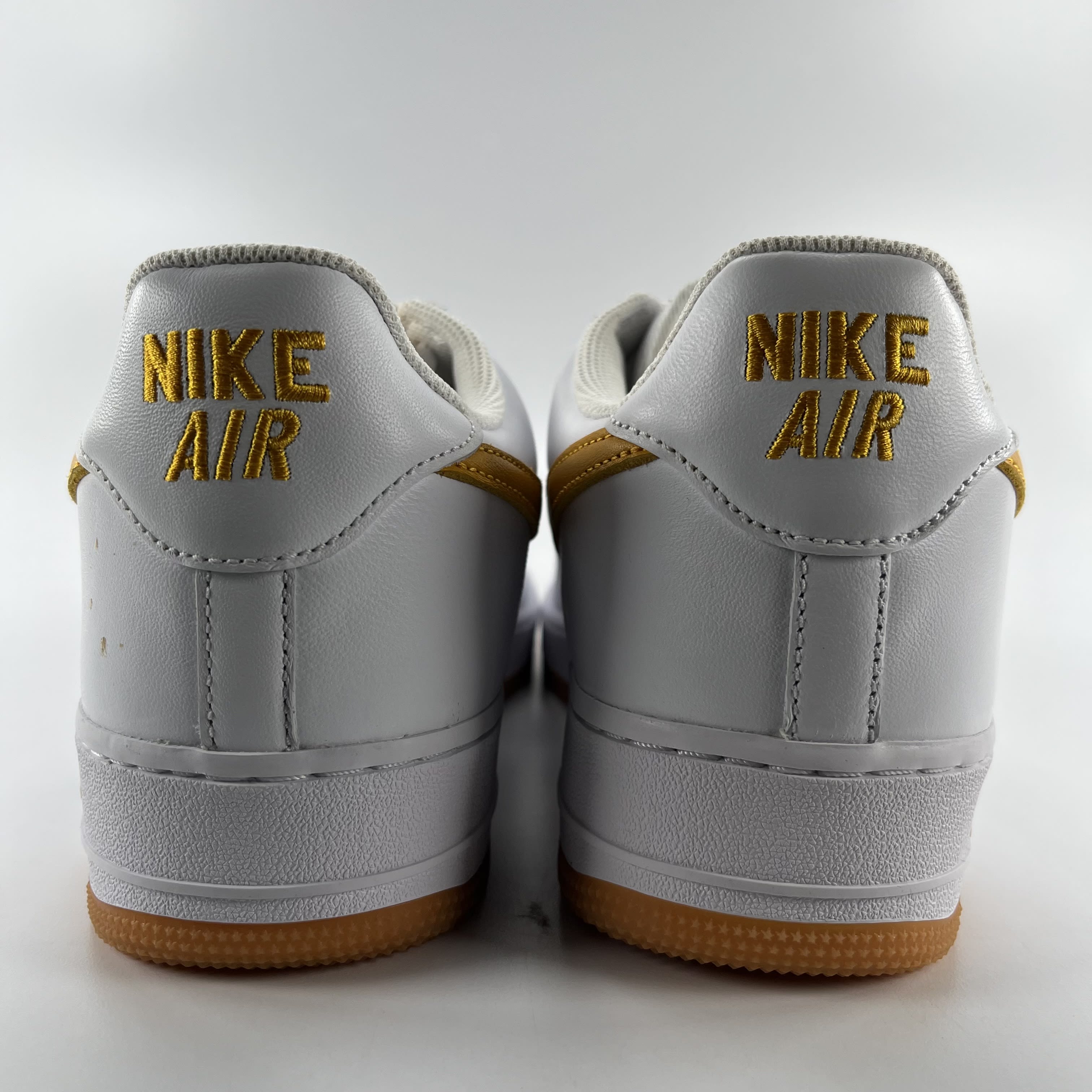 272877 Nike Air Force 1 Low Color Of The Month White University Gold