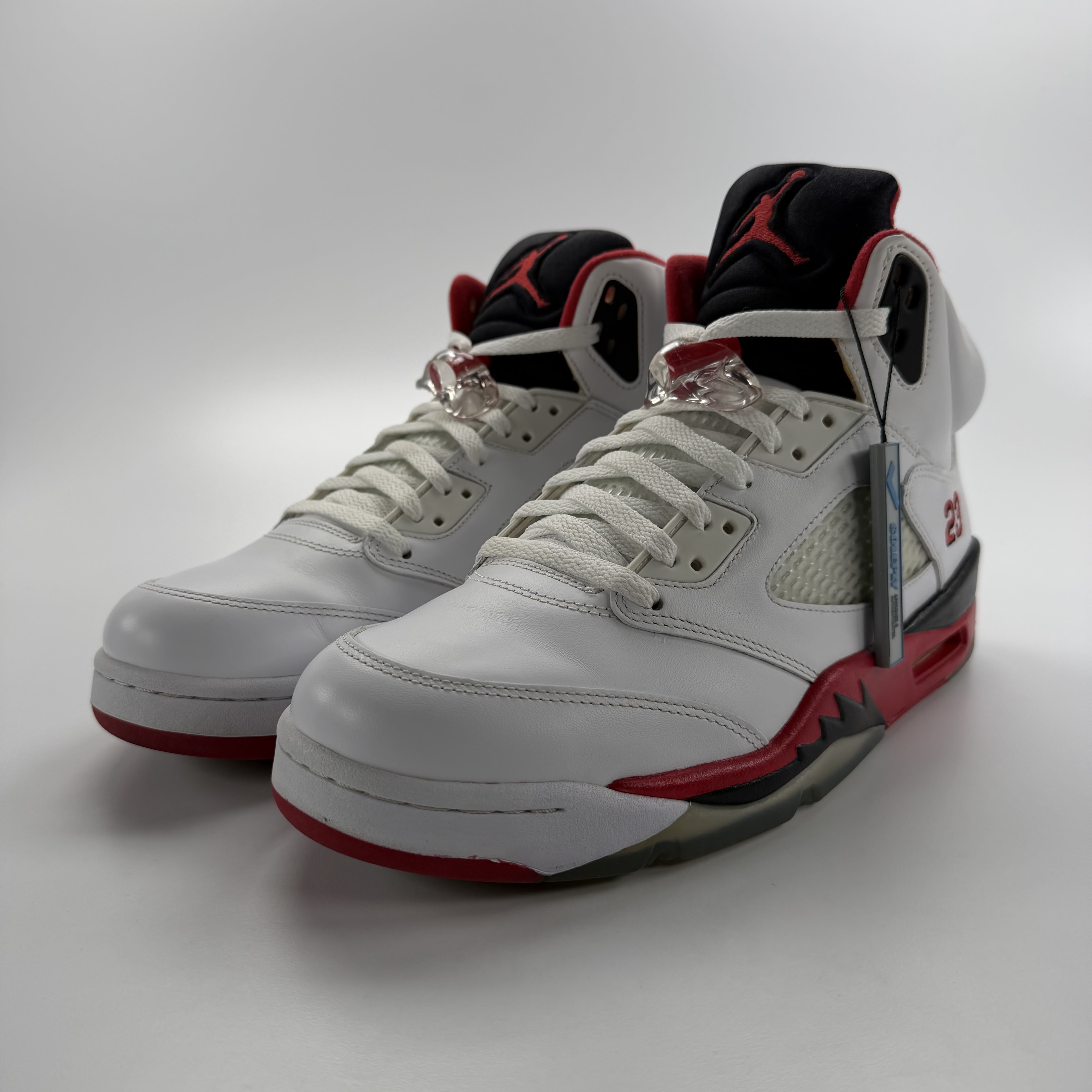 641397 Jordan 5 Retro Fire Red Black Tongue (2013)