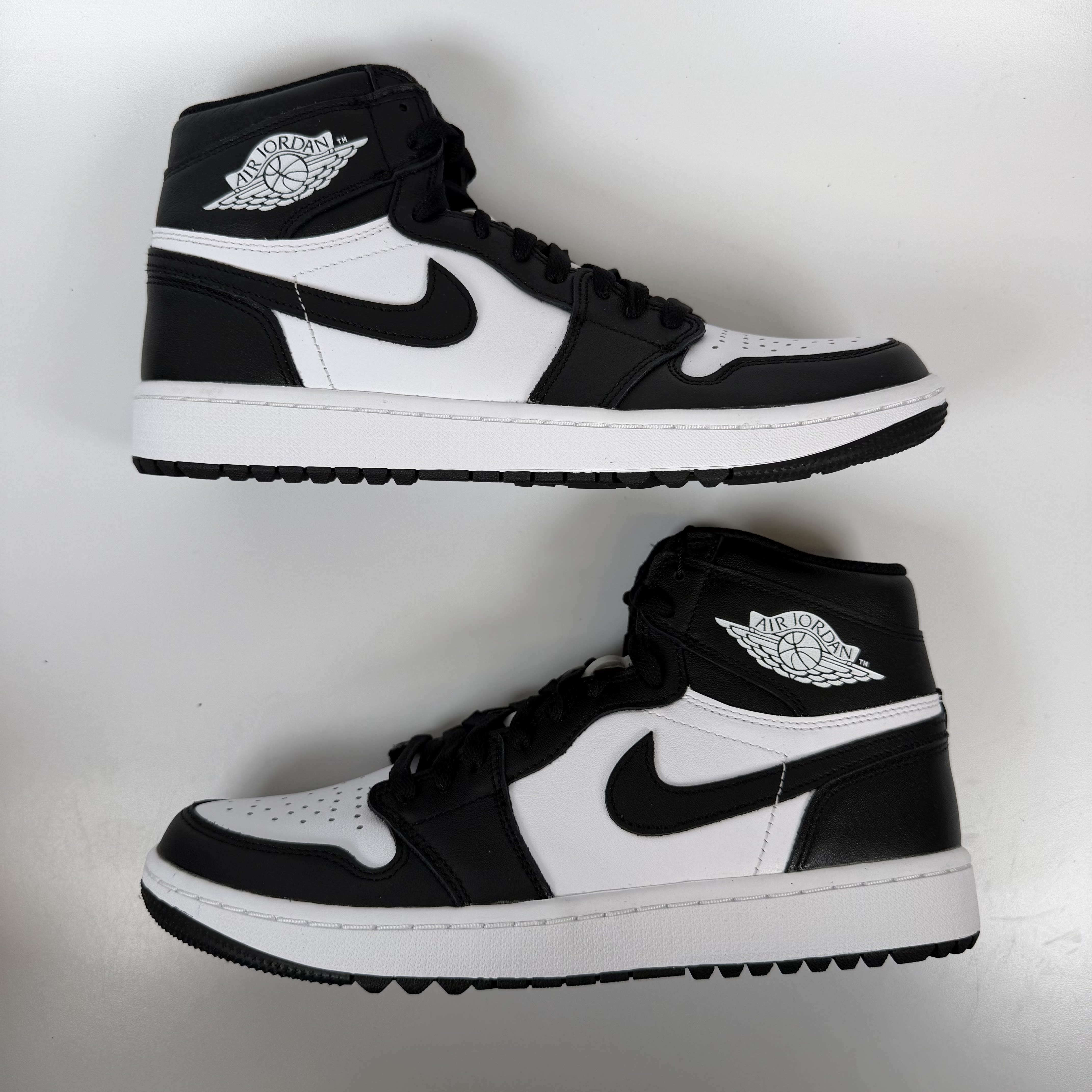 SP7455 Jordan 1 Retro High Golf Black White